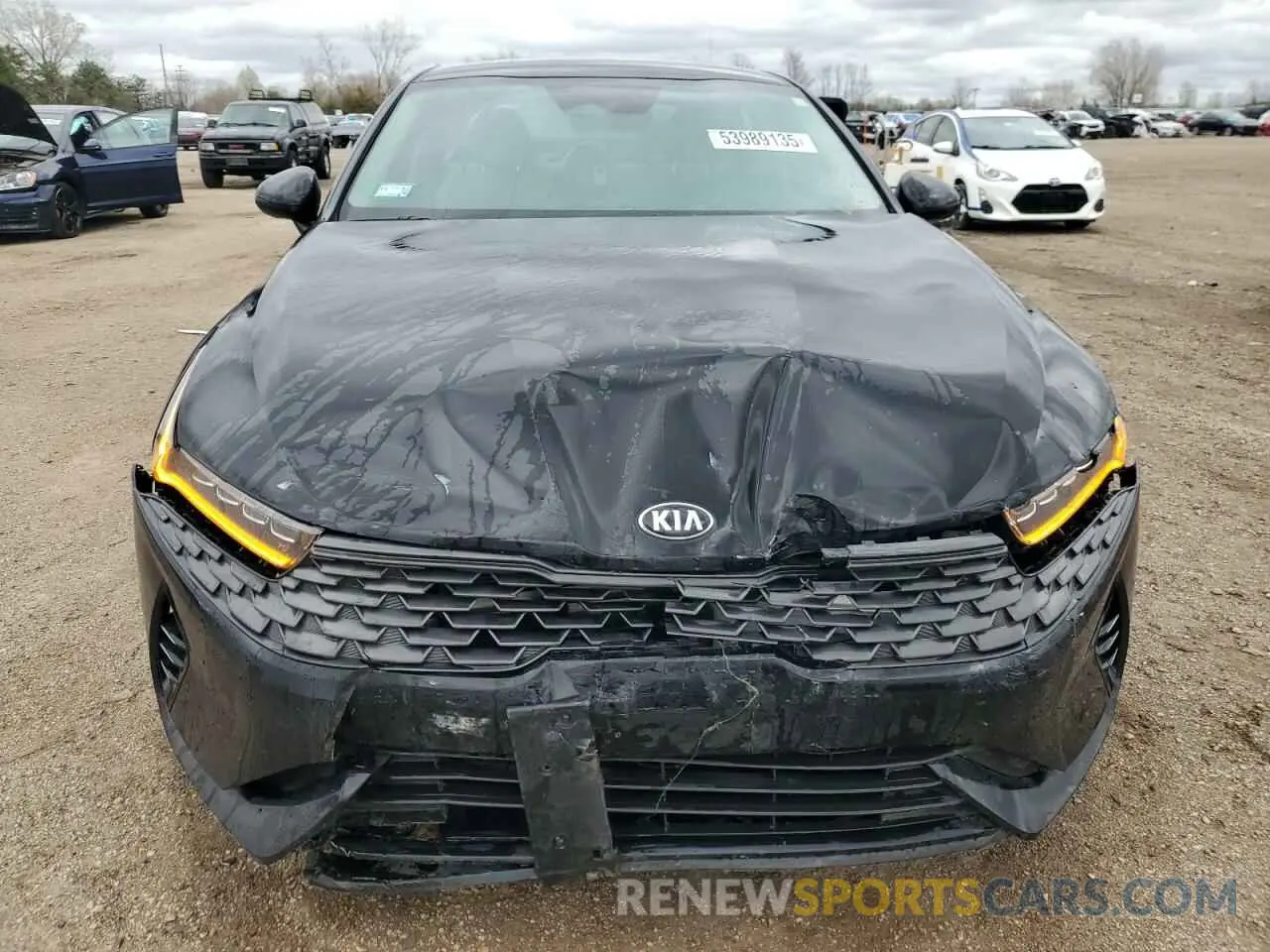 5 Photograph of a damaged car 5XXG14J25MG014189 KIA K5 2021
