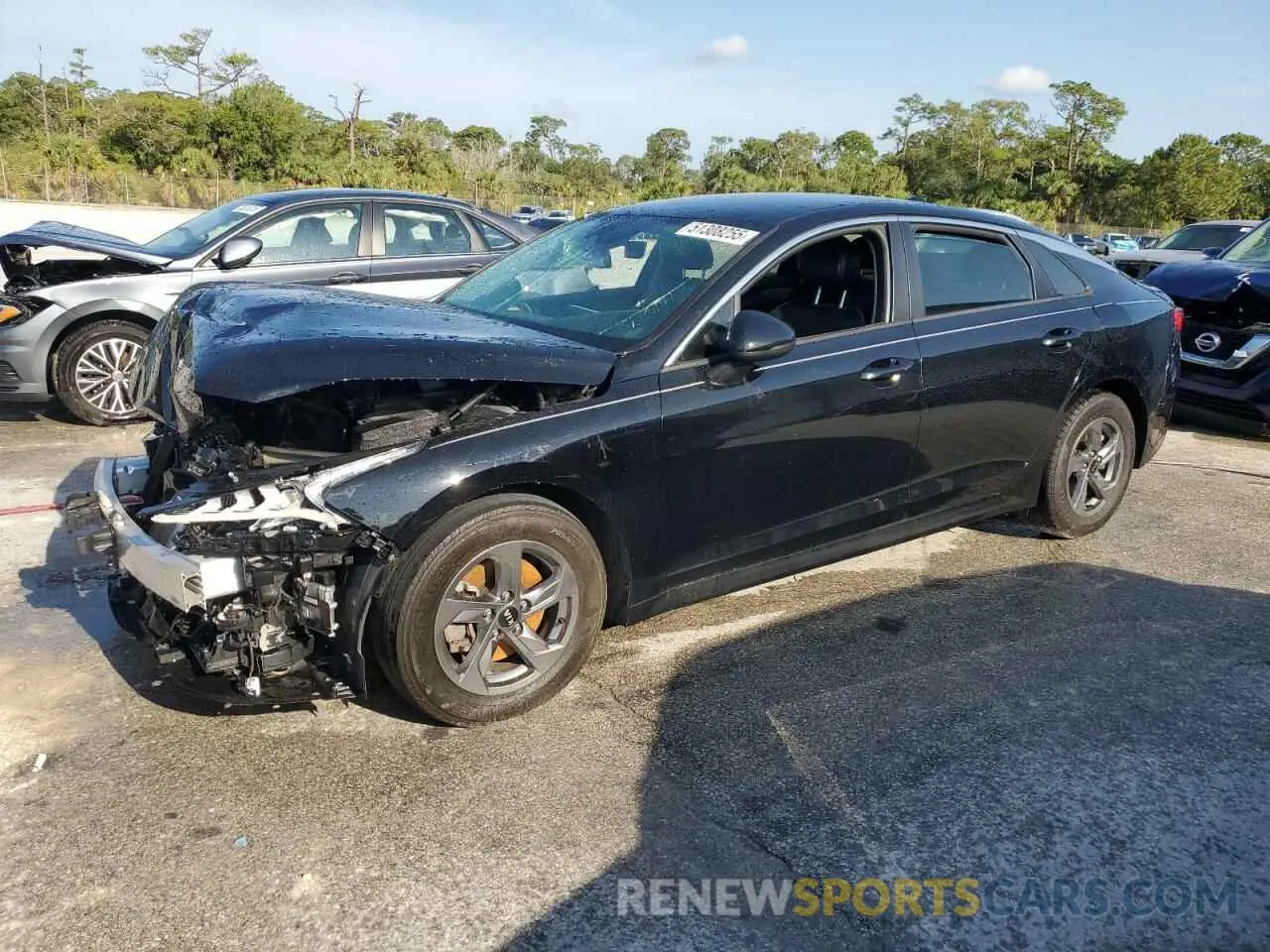 1 Photograph of a damaged car 5XXG14J25MG014919 KIA K5 2021