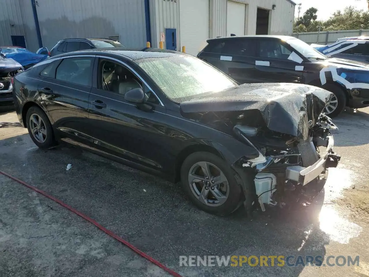 4 Photograph of a damaged car 5XXG14J25MG014919 KIA K5 2021