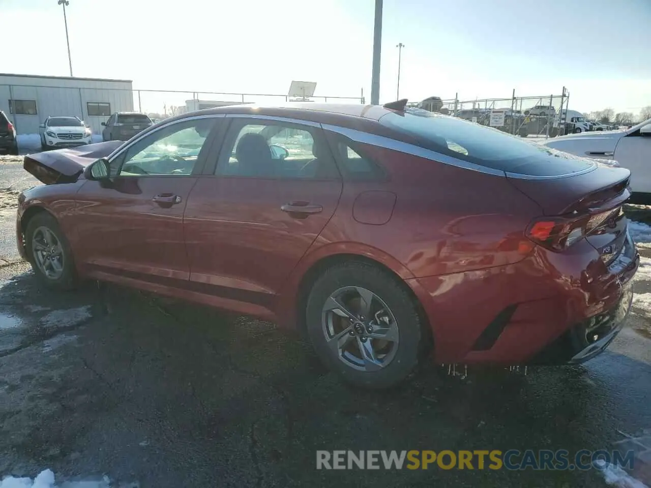 2 Photograph of a damaged car 5XXG14J25MG030263 KIA K5 2021