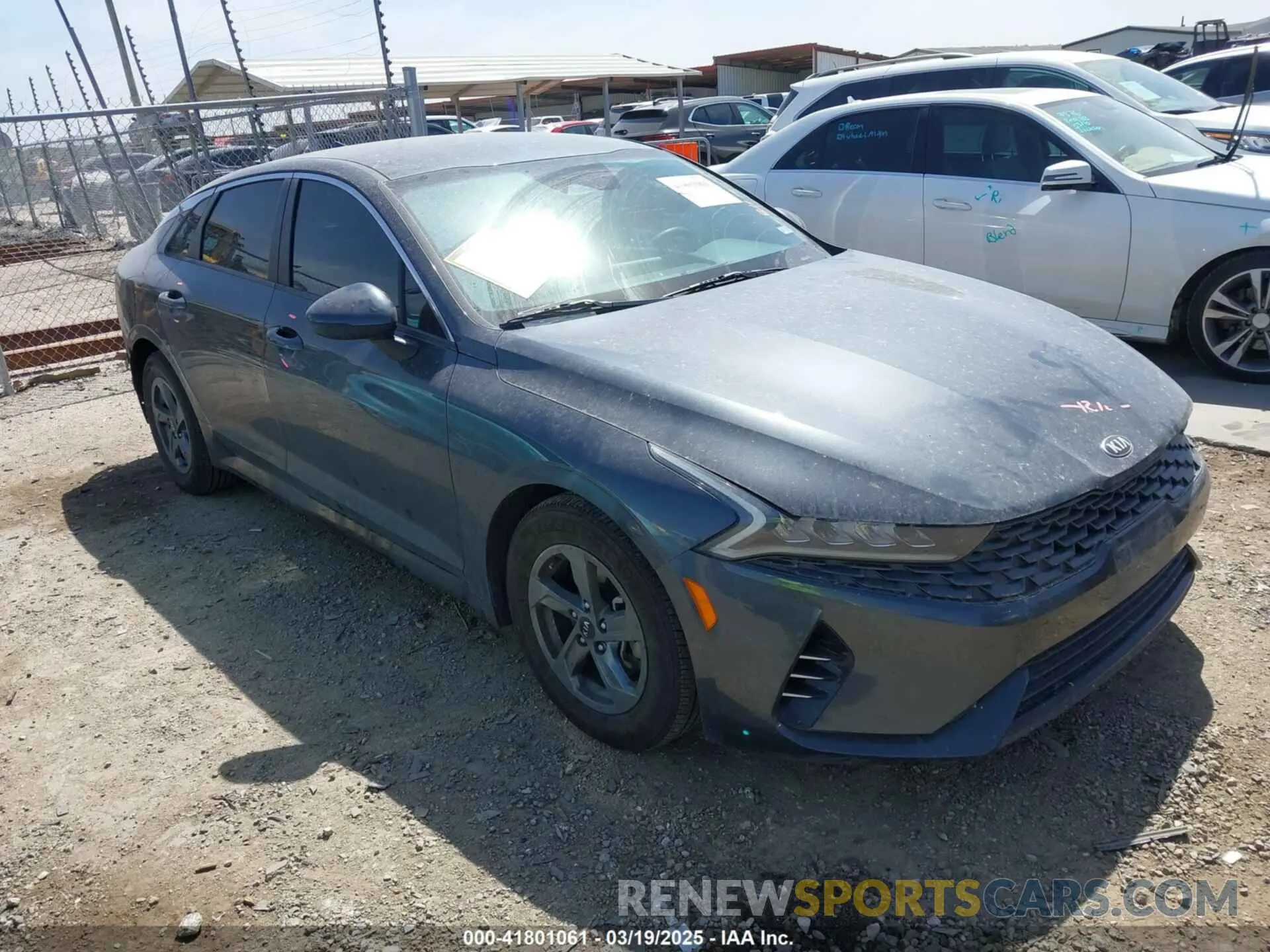 1 Photograph of a damaged car 5XXG14J25MG054840 KIA K5 2021