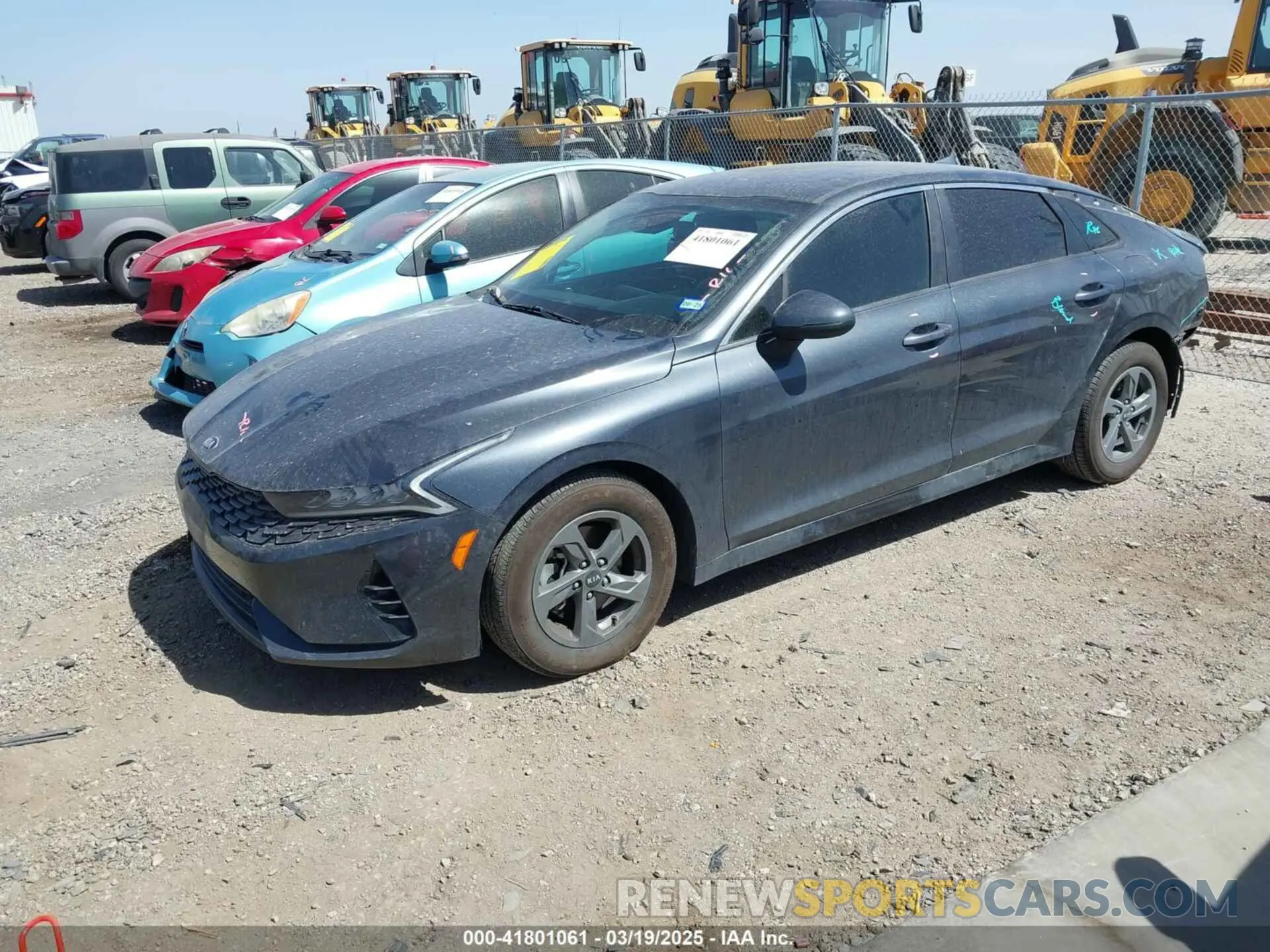 2 Photograph of a damaged car 5XXG14J25MG054840 KIA K5 2021