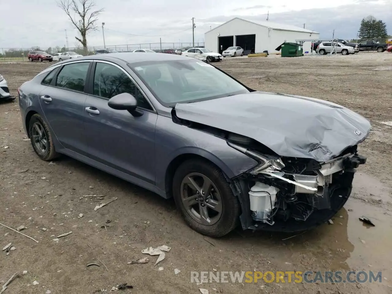 4 Photograph of a damaged car 5XXG14J26MG021040 KIA K5 2021