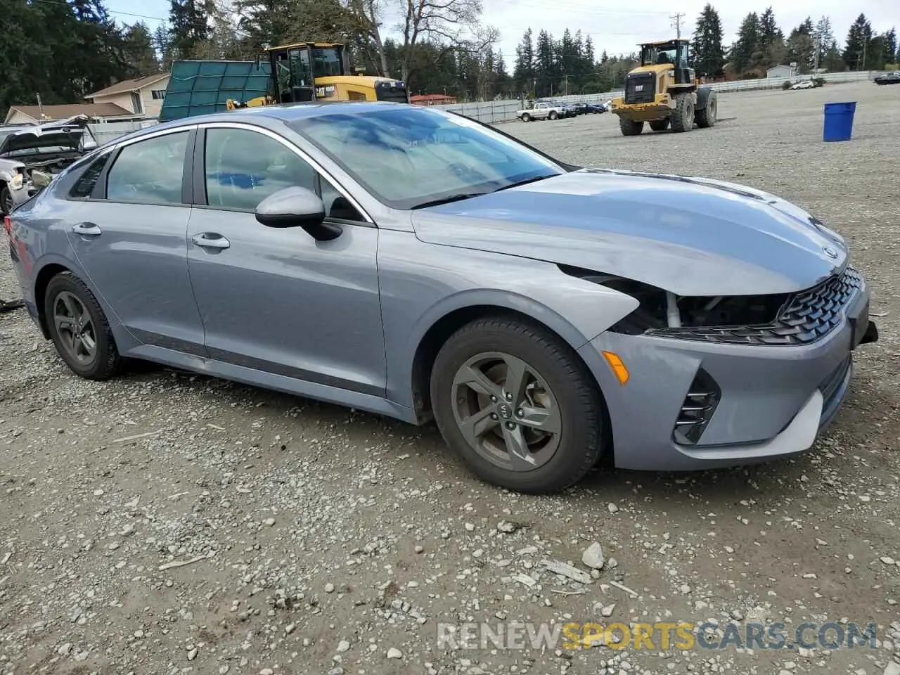 4 Photograph of a damaged car 5XXG14J26MG040932 KIA K5 2021