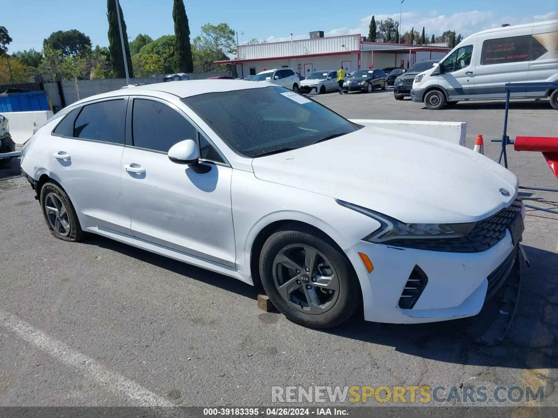 1 Photograph of a damaged car 5XXG14J26MG050733 KIA K5 2021