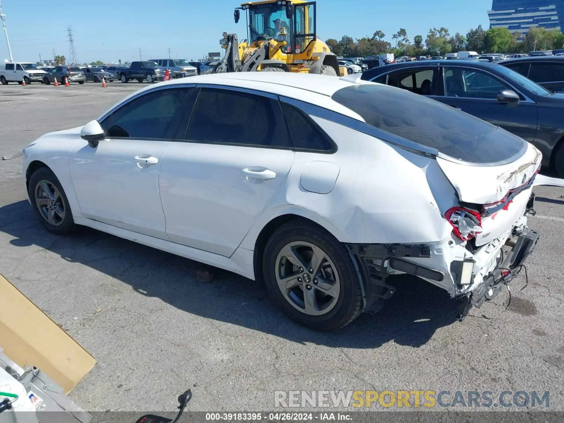 3 Photograph of a damaged car 5XXG14J26MG050733 KIA K5 2021