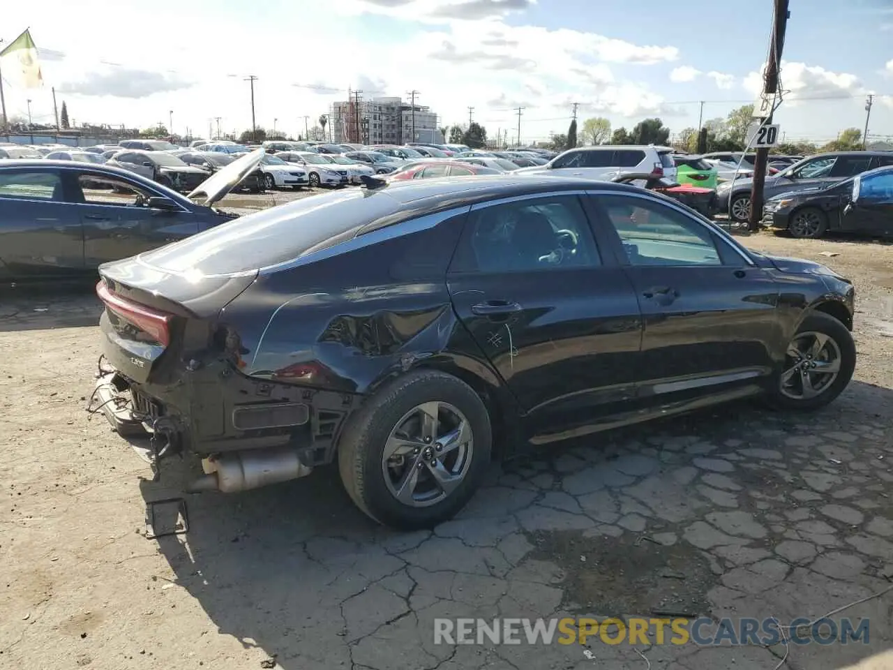 3 Photograph of a damaged car 5XXG14J26MG056533 KIA K5 2021