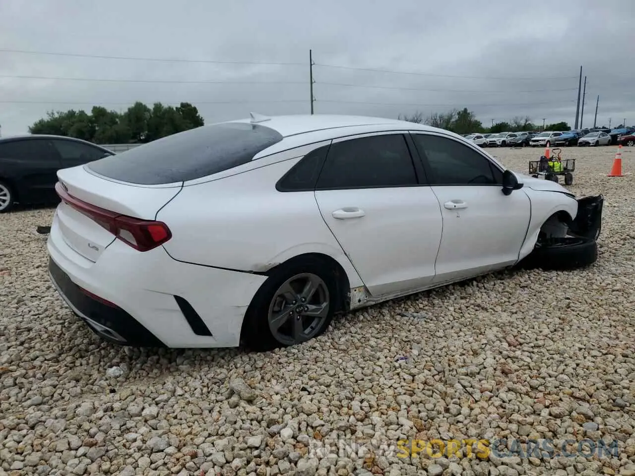 3 Photograph of a damaged car 5XXG14J26MG063711 KIA K5 2021