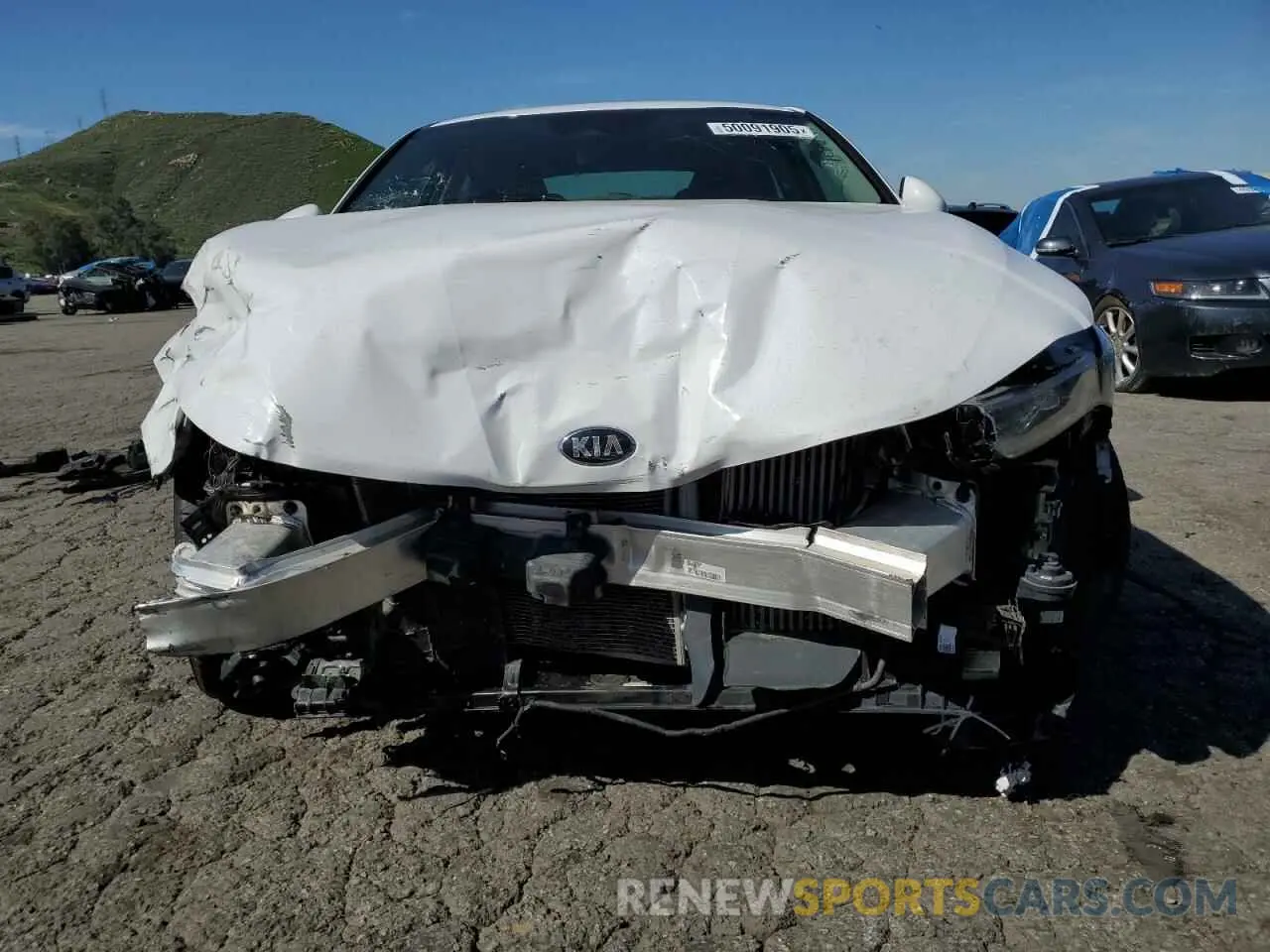 5 Photograph of a damaged car 5XXG14J27MG014906 KIA K5 2021