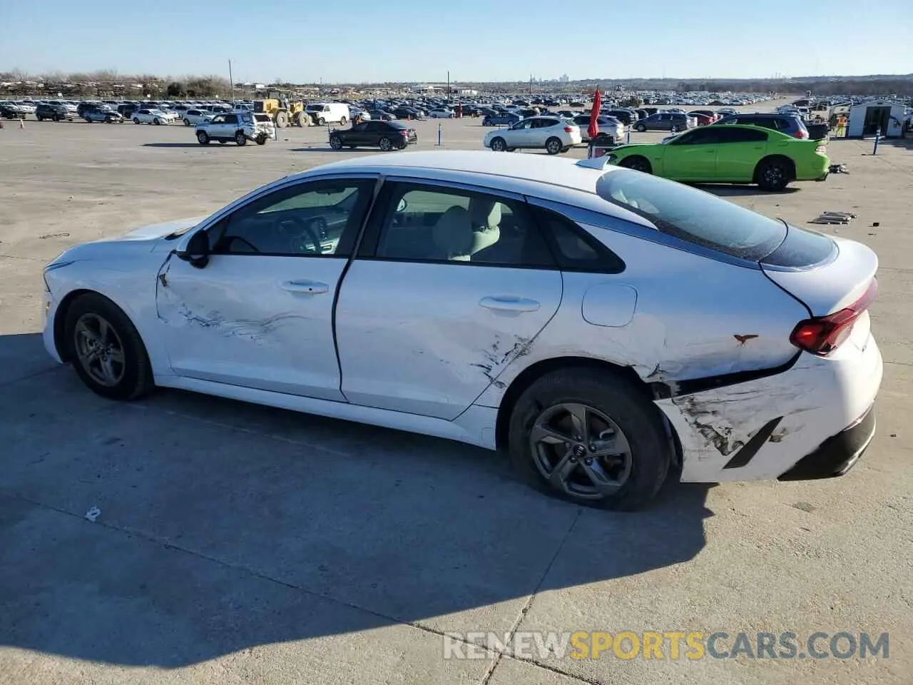 2 Photograph of a damaged car 5XXG14J27MG036436 KIA K5 2021