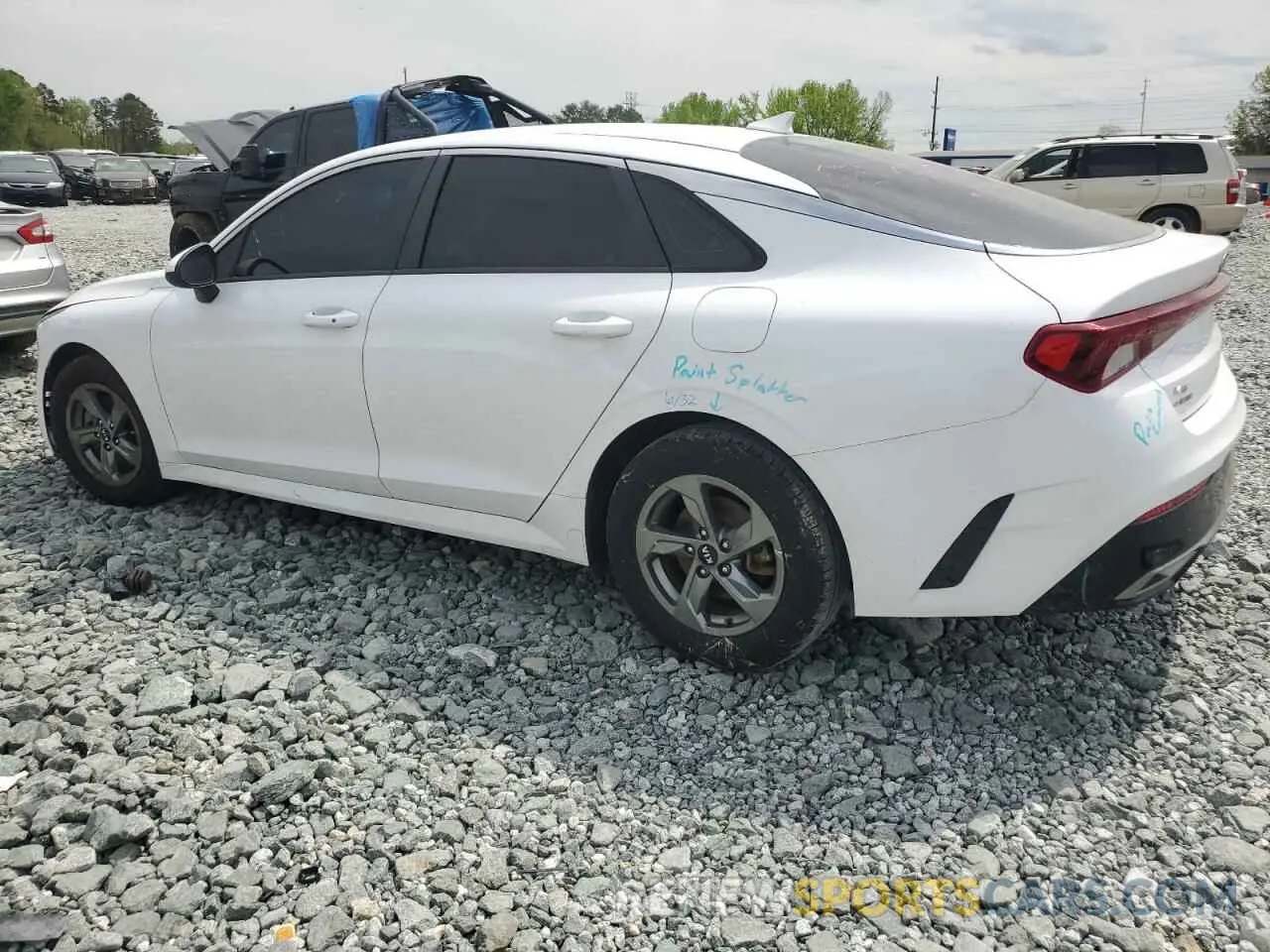 2 Photograph of a damaged car 5XXG14J27MG046514 KIA K5 2021