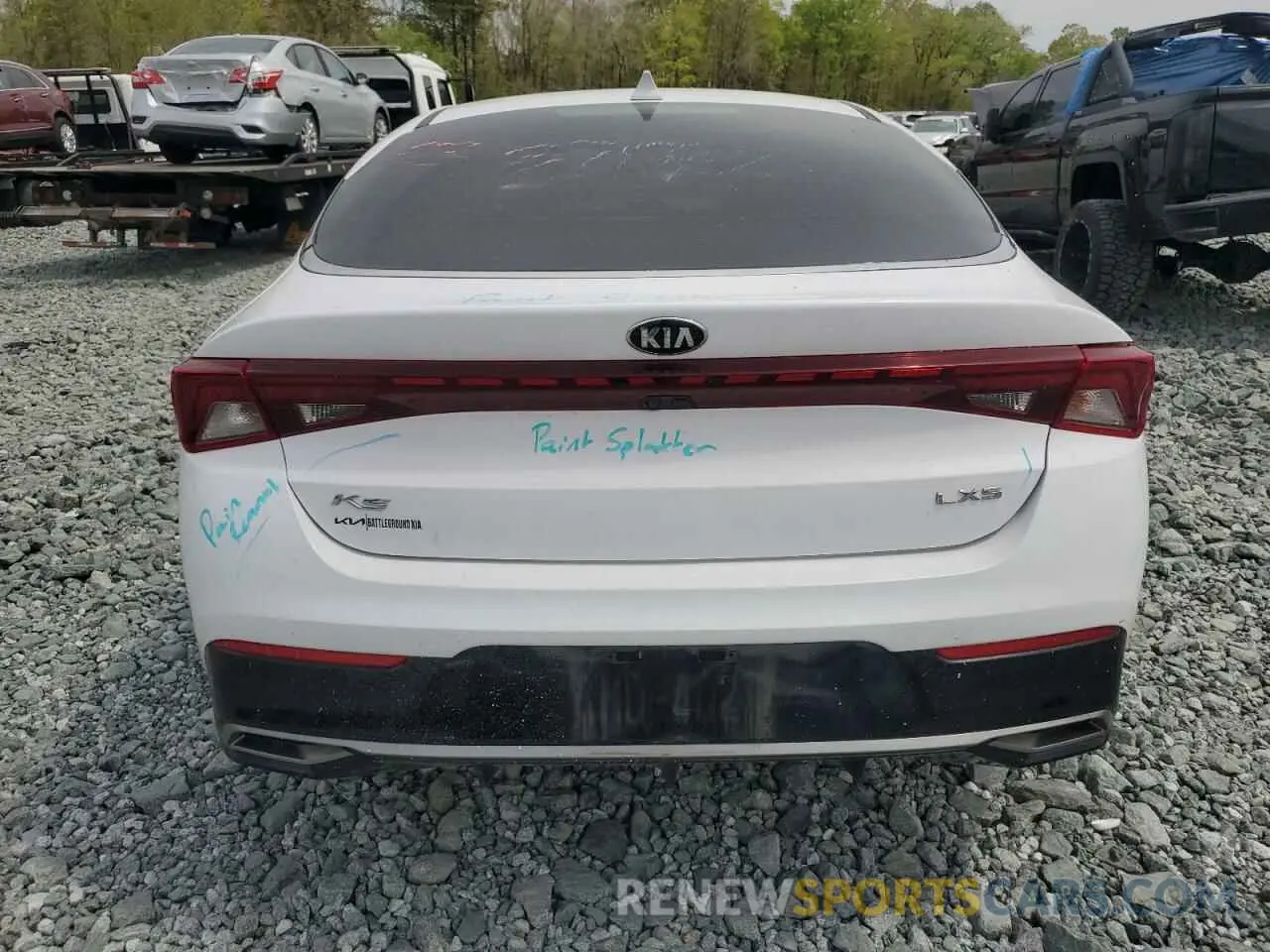 6 Photograph of a damaged car 5XXG14J27MG046514 KIA K5 2021
