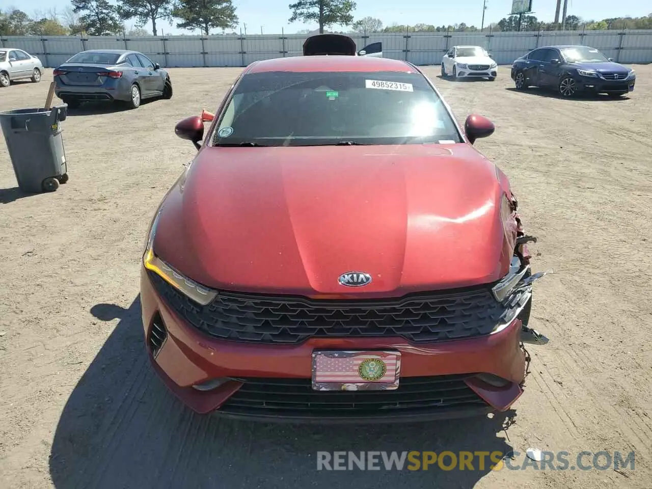 5 Photograph of a damaged car 5XXG14J27MG067217 KIA K5 2021