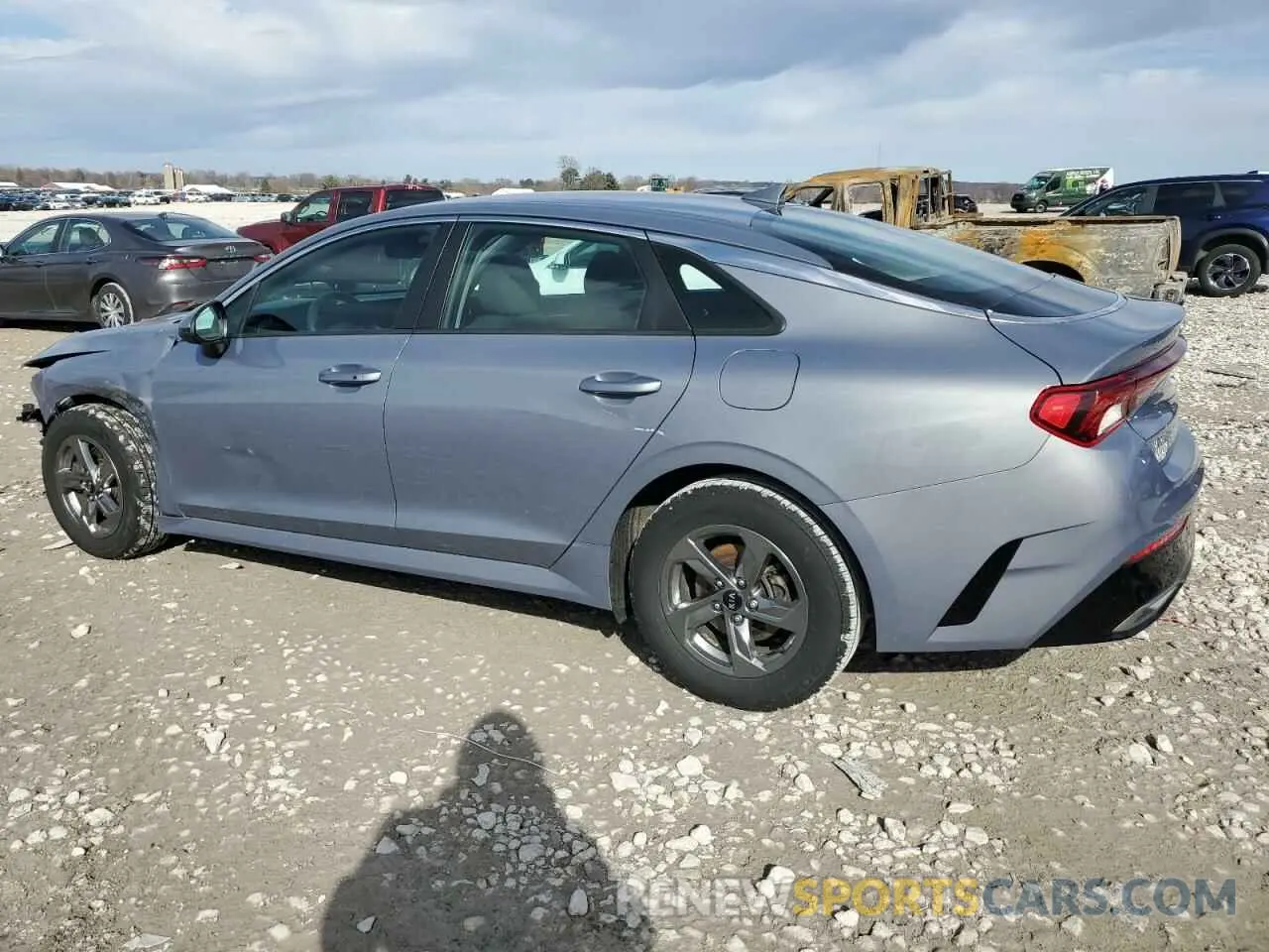 2 Photograph of a damaged car 5XXG14J28MG025901 KIA K5 2021