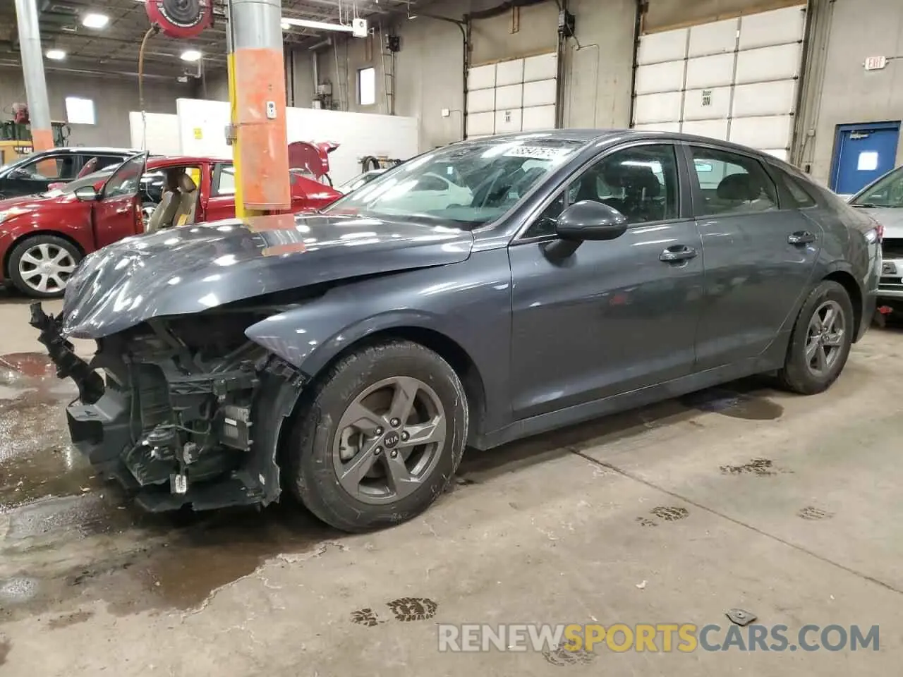 1 Photograph of a damaged car 5XXG14J28MG046490 KIA K5 2021
