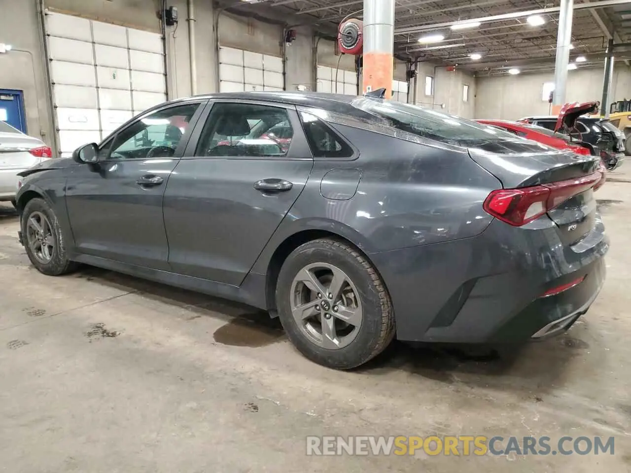 2 Photograph of a damaged car 5XXG14J28MG046490 KIA K5 2021