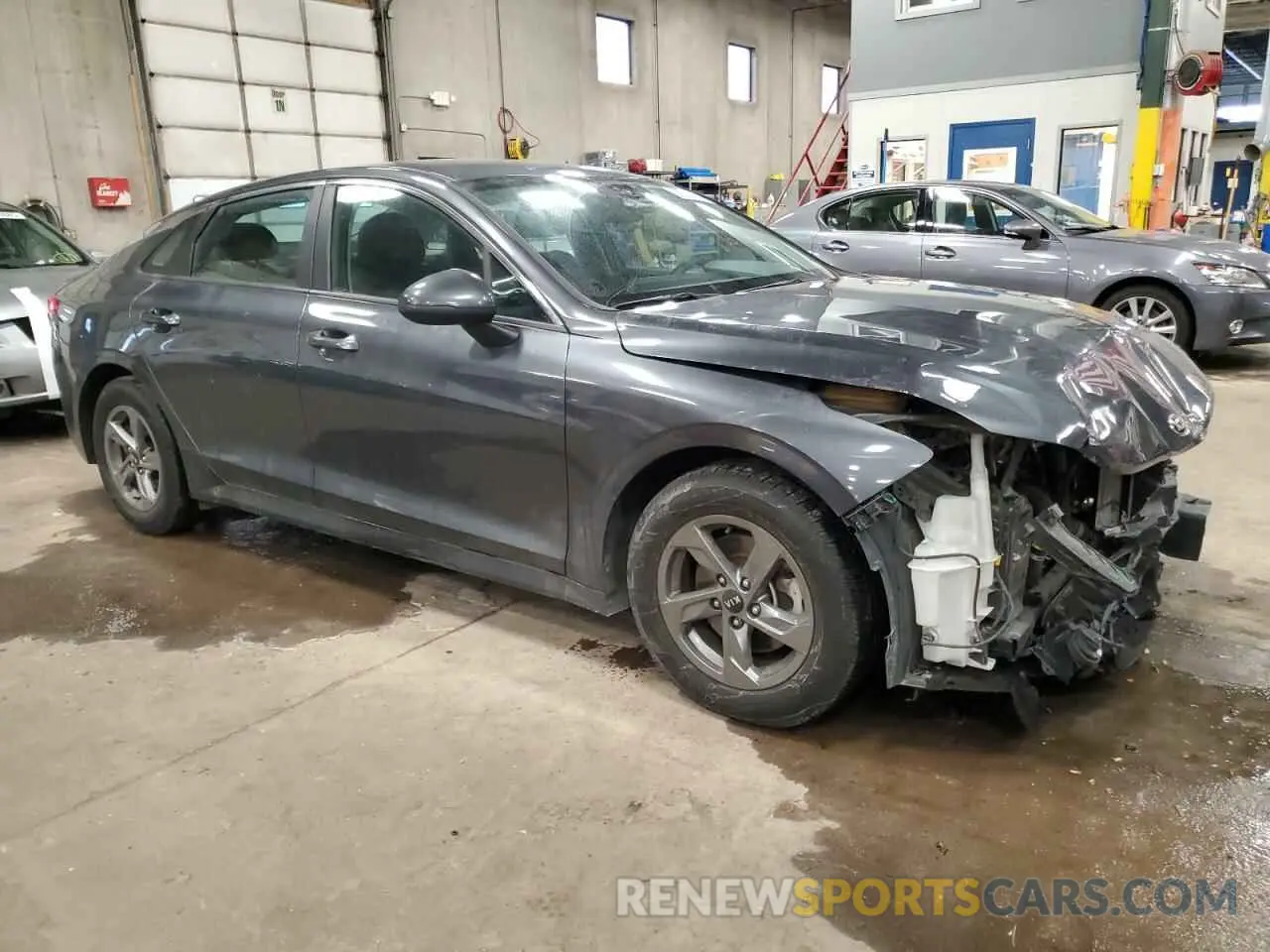 4 Photograph of a damaged car 5XXG14J28MG046490 KIA K5 2021