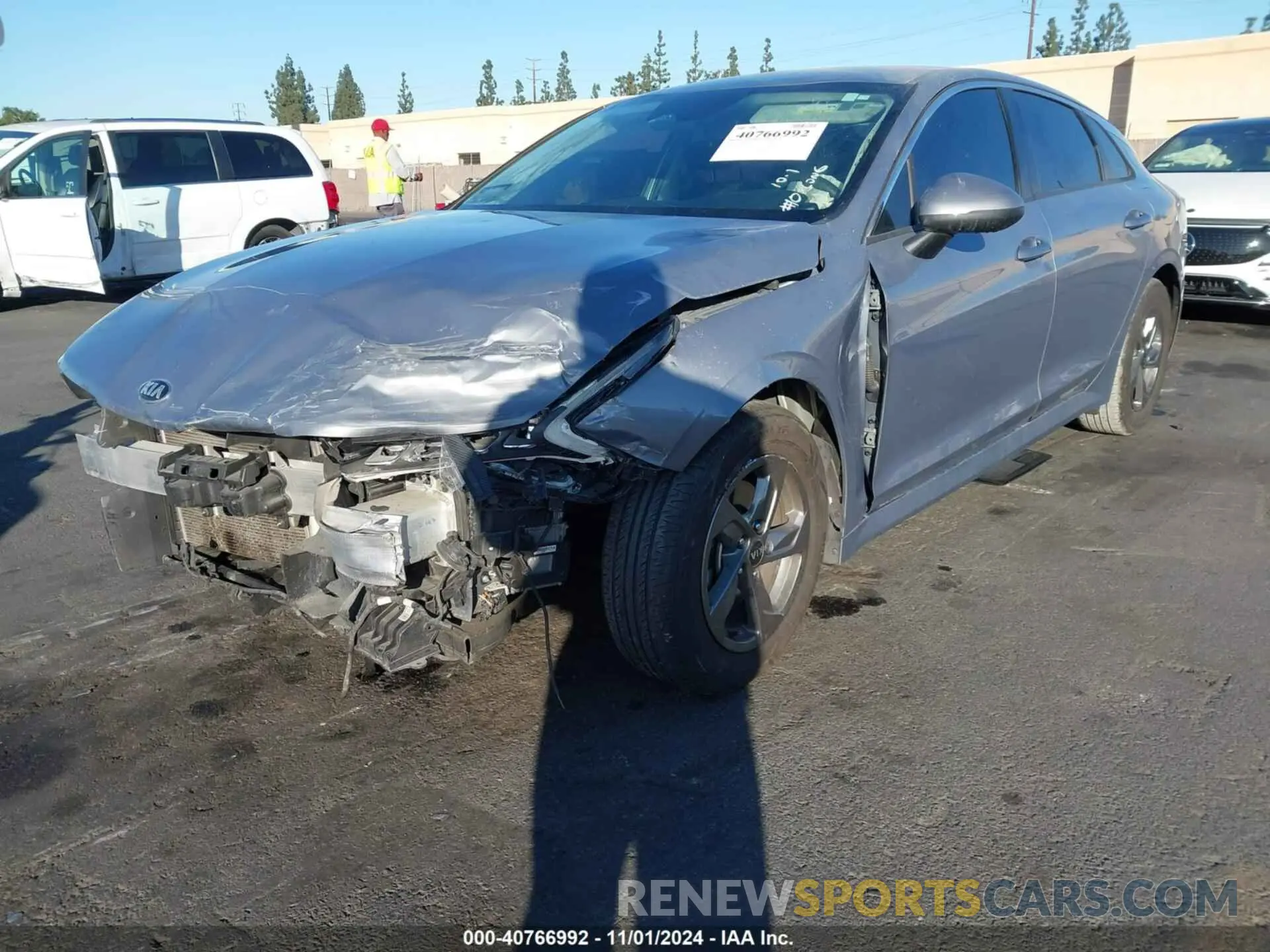 2 Photograph of a damaged car 5XXG14J28MG066240 KIA K5 2021