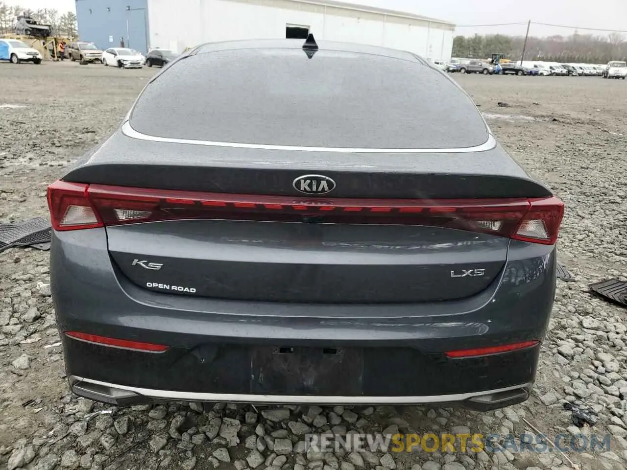 6 Photograph of a damaged car 5XXG14J29MG002028 KIA K5 2021