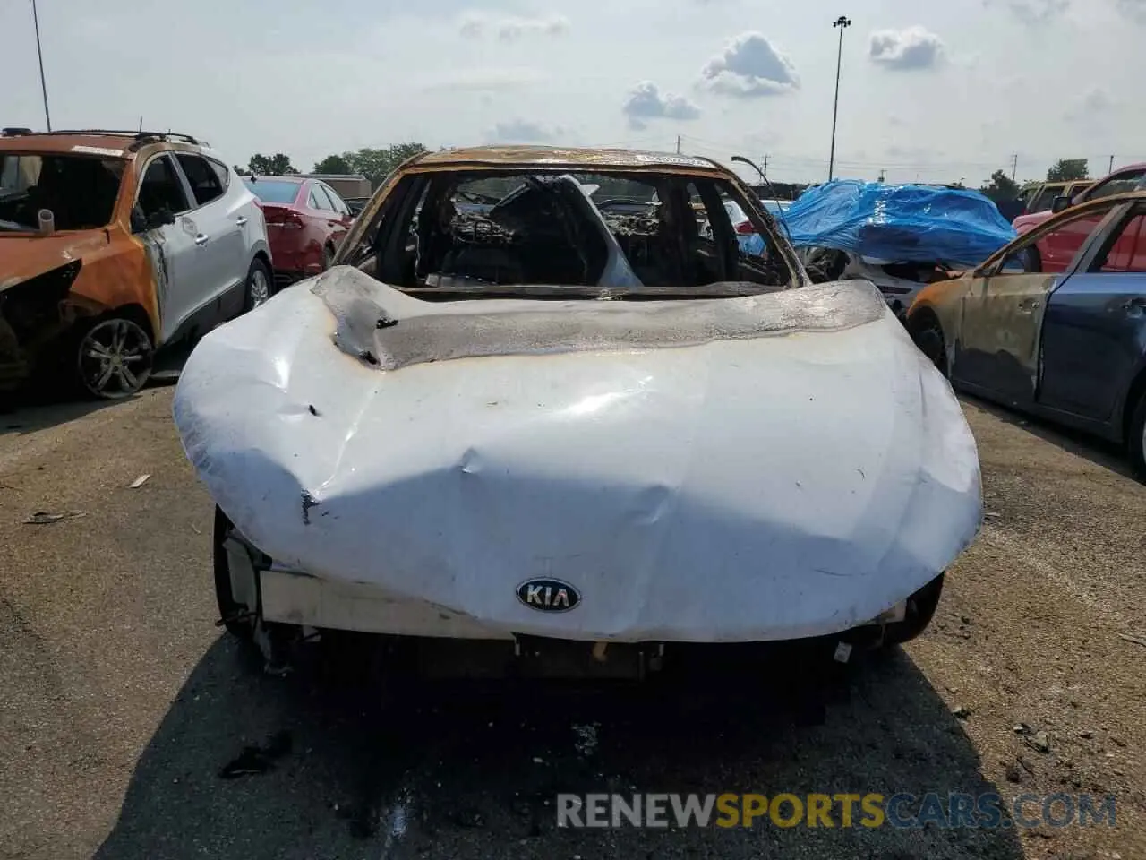 5 Photograph of a damaged car 5XXG14J29MG007813 KIA K5 2021