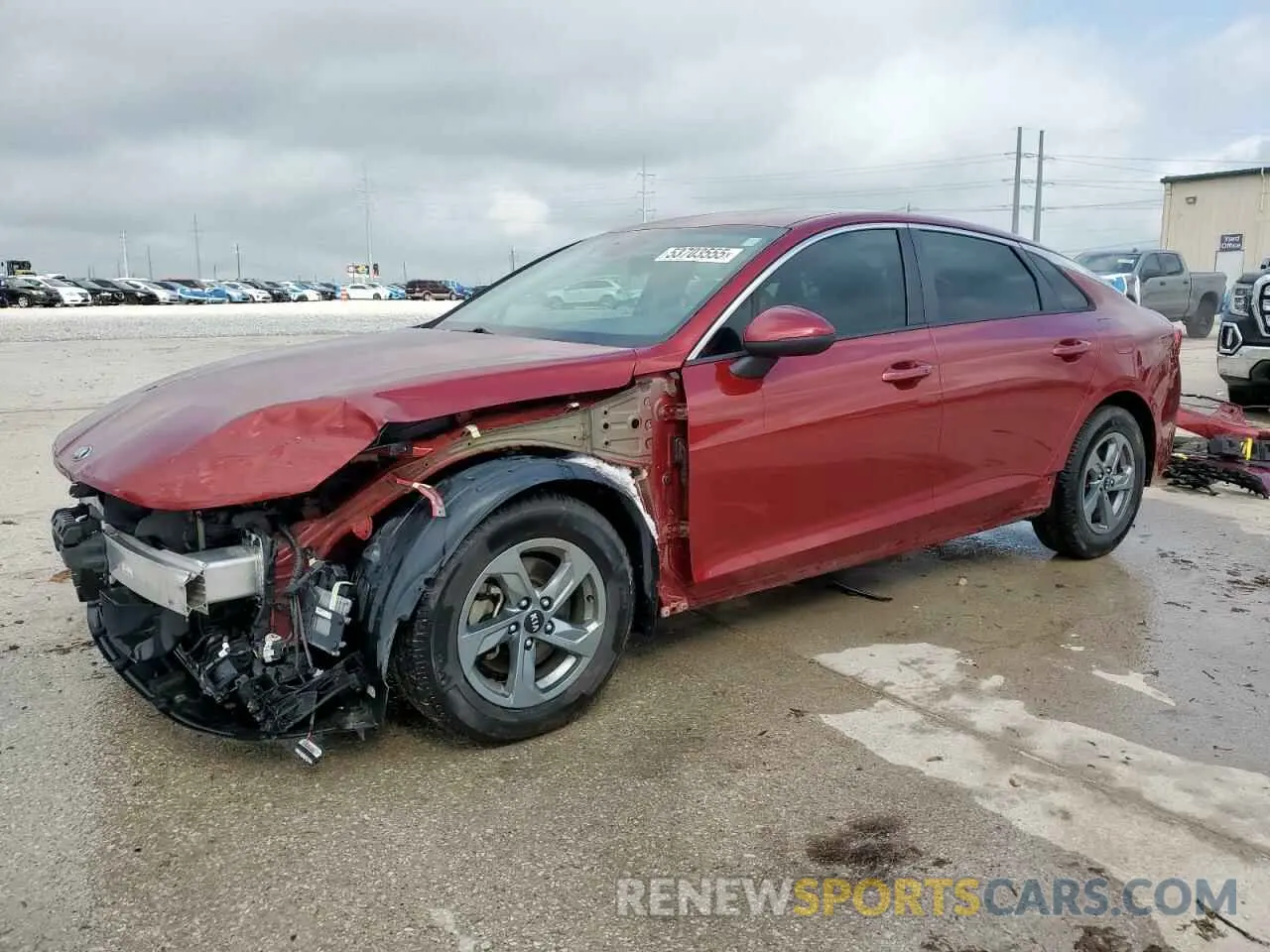 1 Photograph of a damaged car 5XXG14J29MG007889 KIA K5 2021