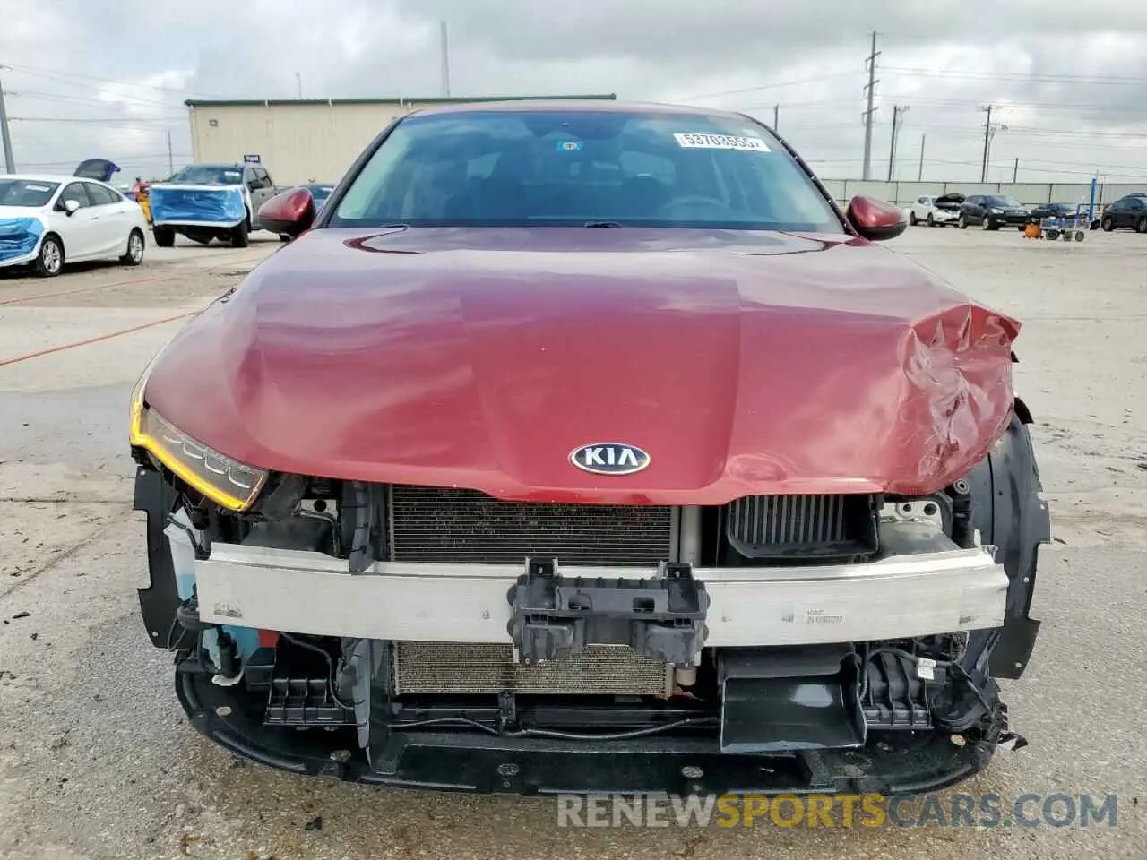 5 Photograph of a damaged car 5XXG14J29MG007889 KIA K5 2021
