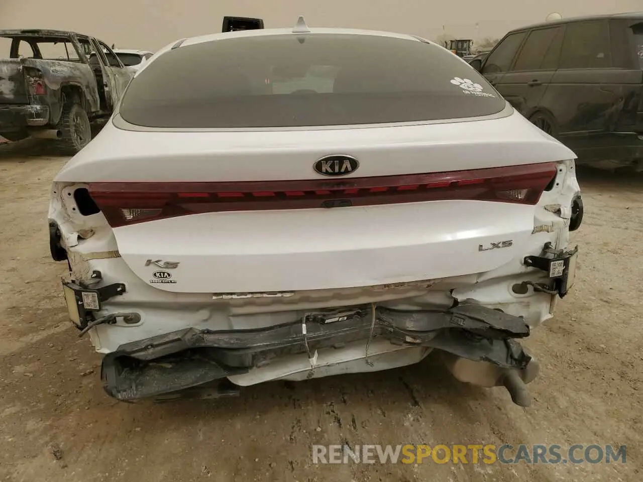 6 Photograph of a damaged car 5XXG14J29MG027849 KIA K5 2021