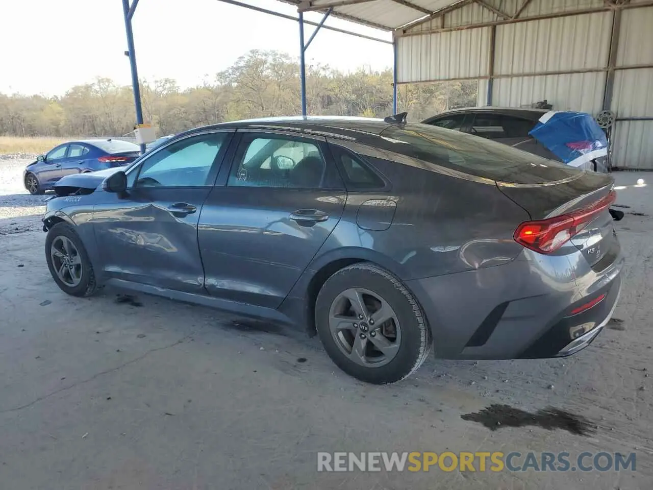 2 Photograph of a damaged car 5XXG14J29MG037572 KIA K5 2021
