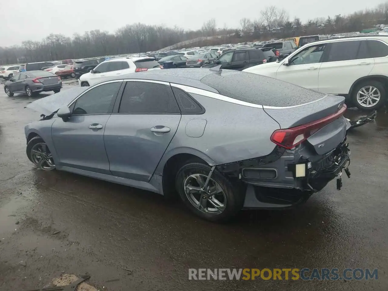 2 Photograph of a damaged car 5XXG14J29MG057661 KIA K5 2021