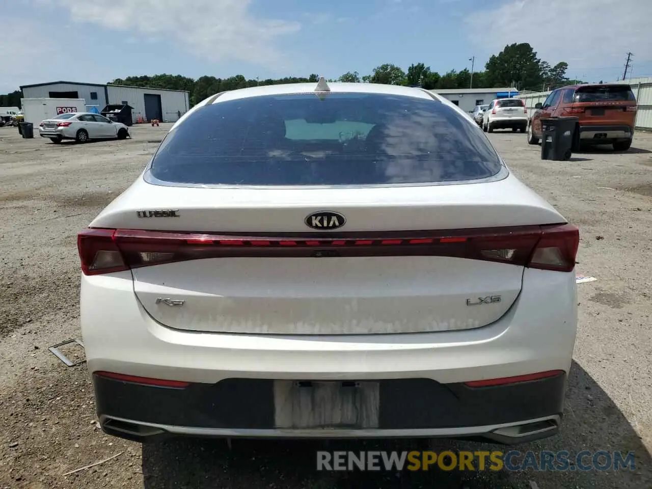 6 Photograph of a damaged car 5XXG14J29MG065307 KIA K5 2021