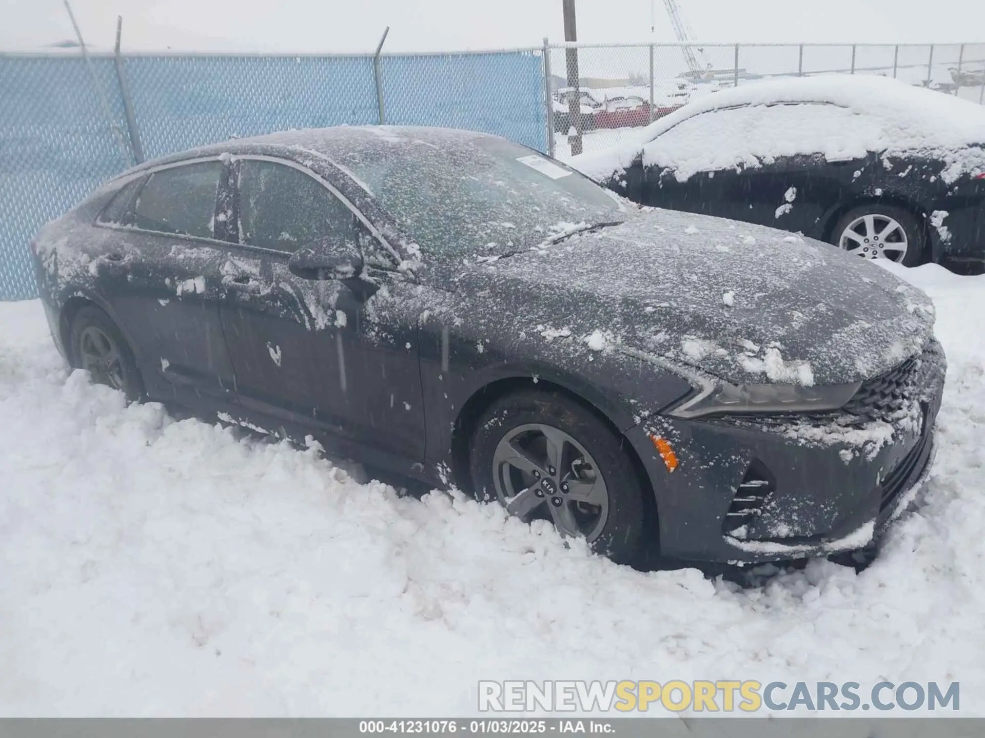 1 Photograph of a damaged car 5XXG14J29MG079613 KIA K5 2021