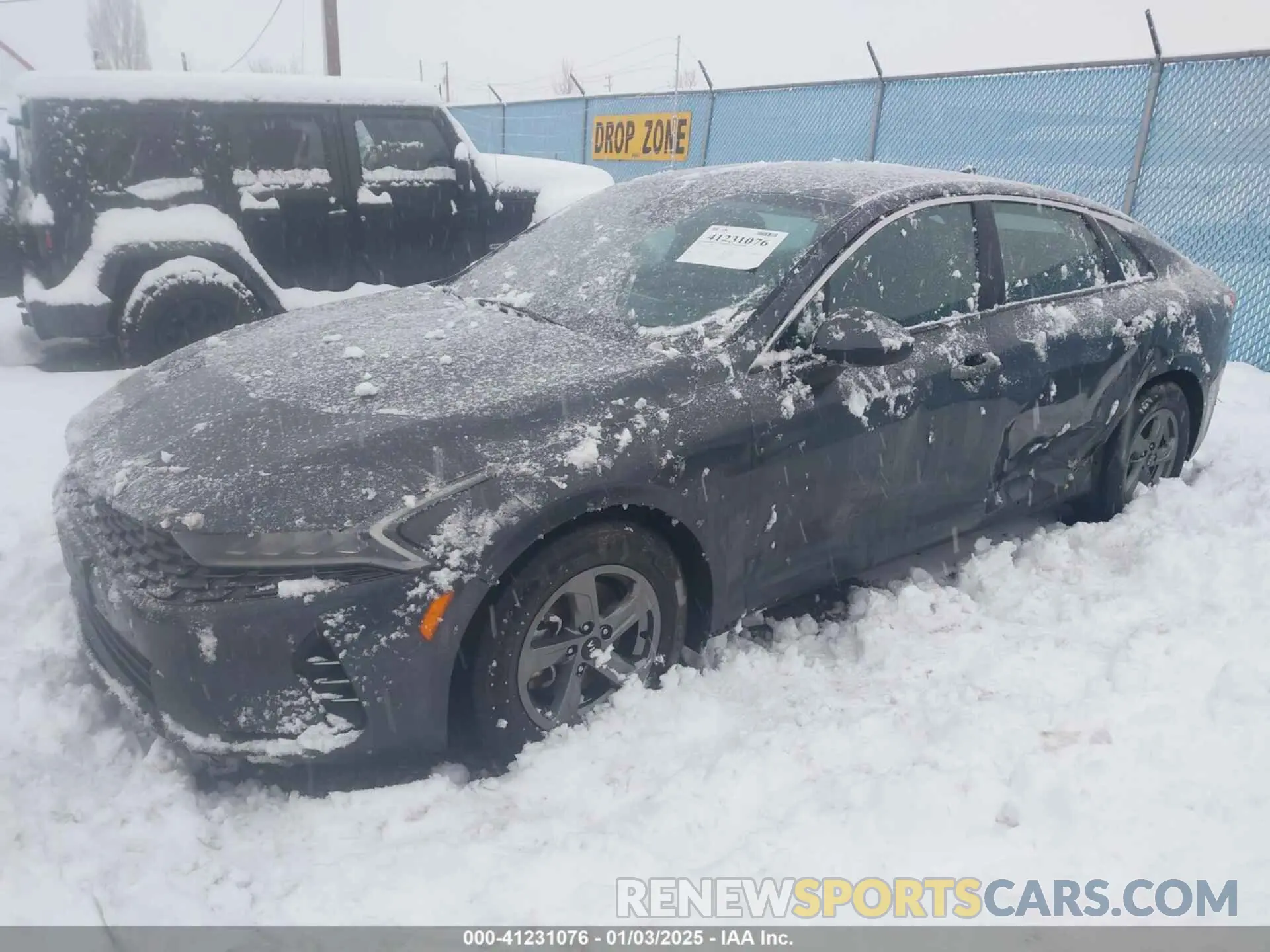2 Photograph of a damaged car 5XXG14J29MG079613 KIA K5 2021