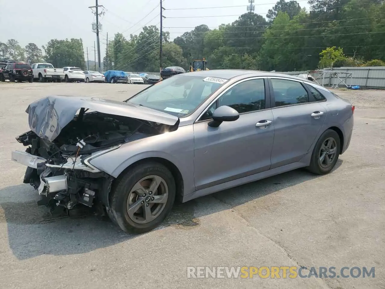 1 Photograph of a damaged car 5XXG14J2XMG016777 KIA K5 2021