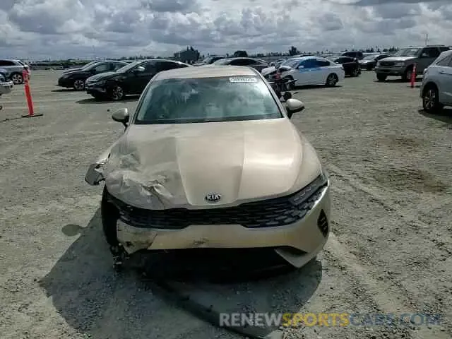 10 Photograph of a damaged car 5XXG14J2XMG037306 KIA K5 2021