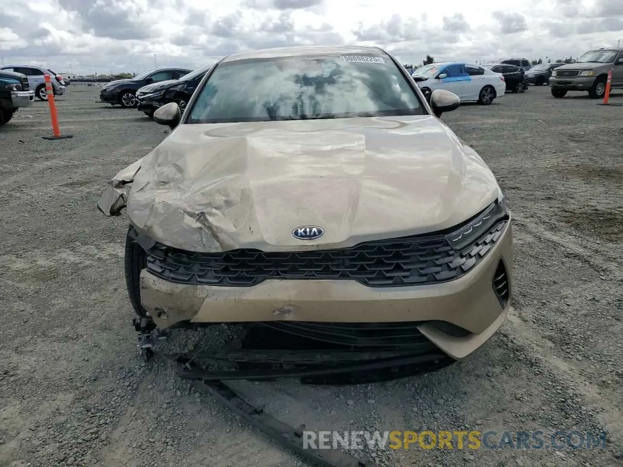 5 Photograph of a damaged car 5XXG14J2XMG037306 KIA K5 2021