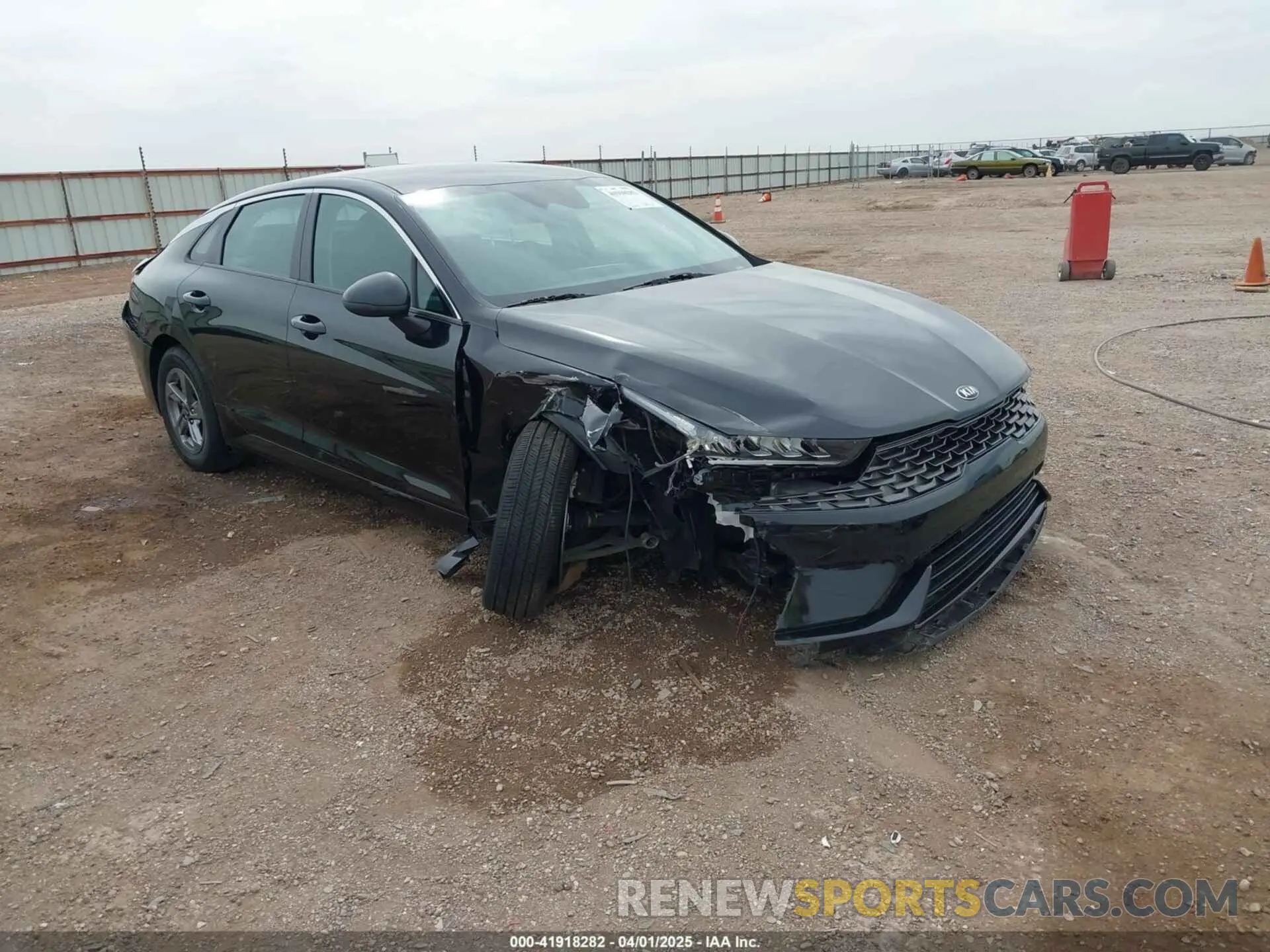 1 Photograph of a damaged car 5XXG14J2XMG046815 KIA K5 2021