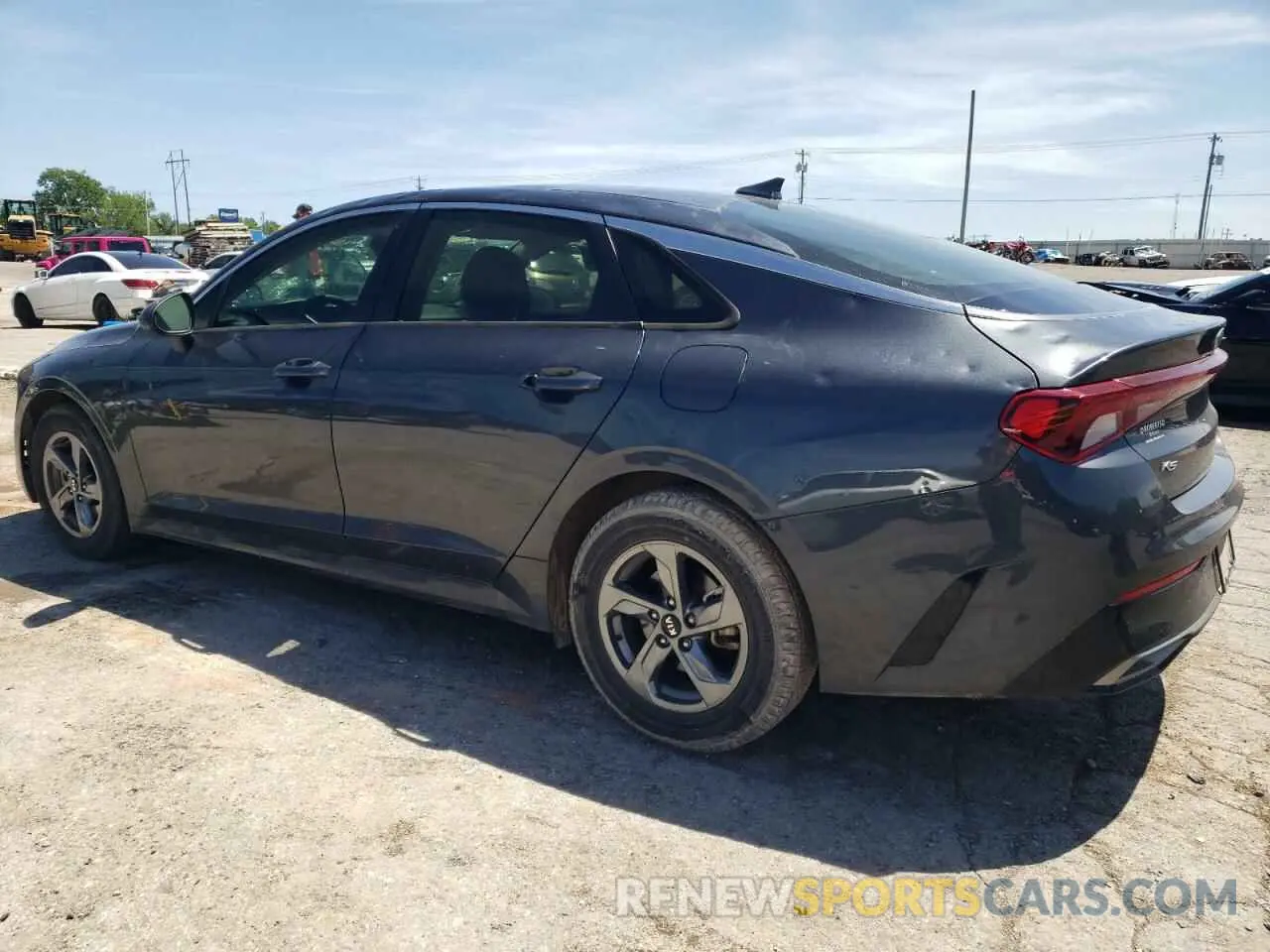 2 Photograph of a damaged car 5XXG14J2XMG059144 KIA K5 2021