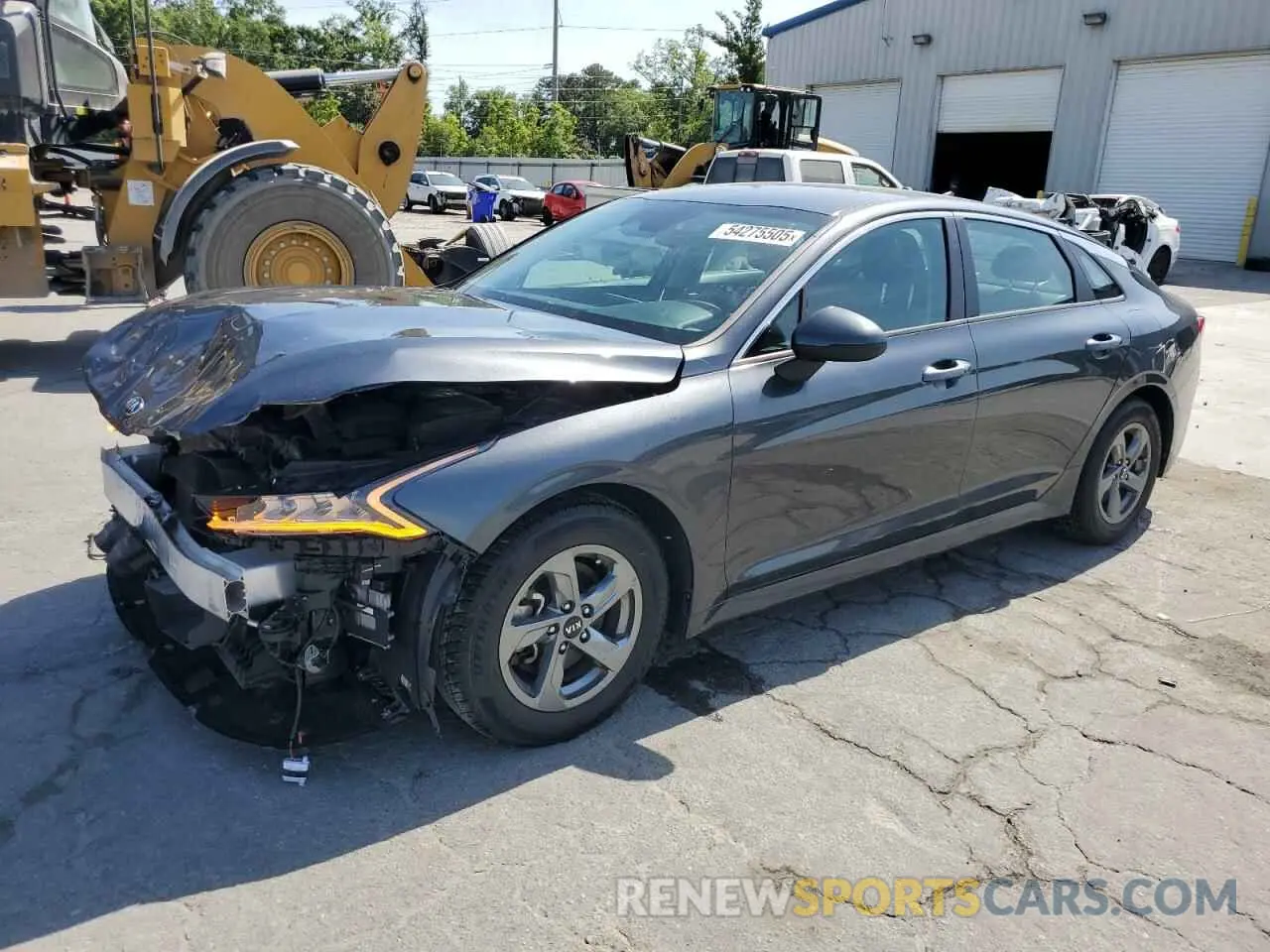 1 Photograph of a damaged car 5XXG14J2XMG069527 KIA K5 2021