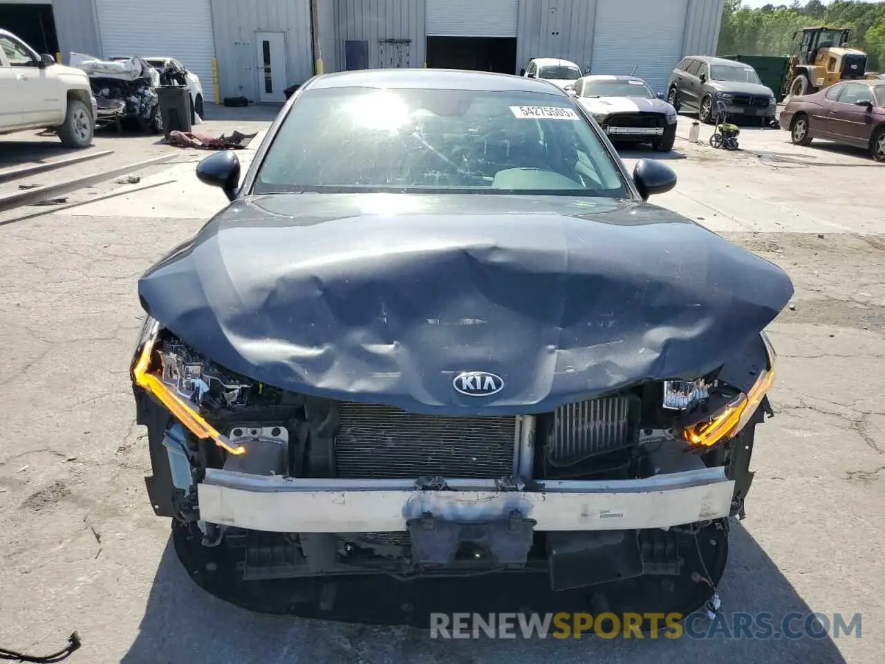 5 Photograph of a damaged car 5XXG14J2XMG069527 KIA K5 2021