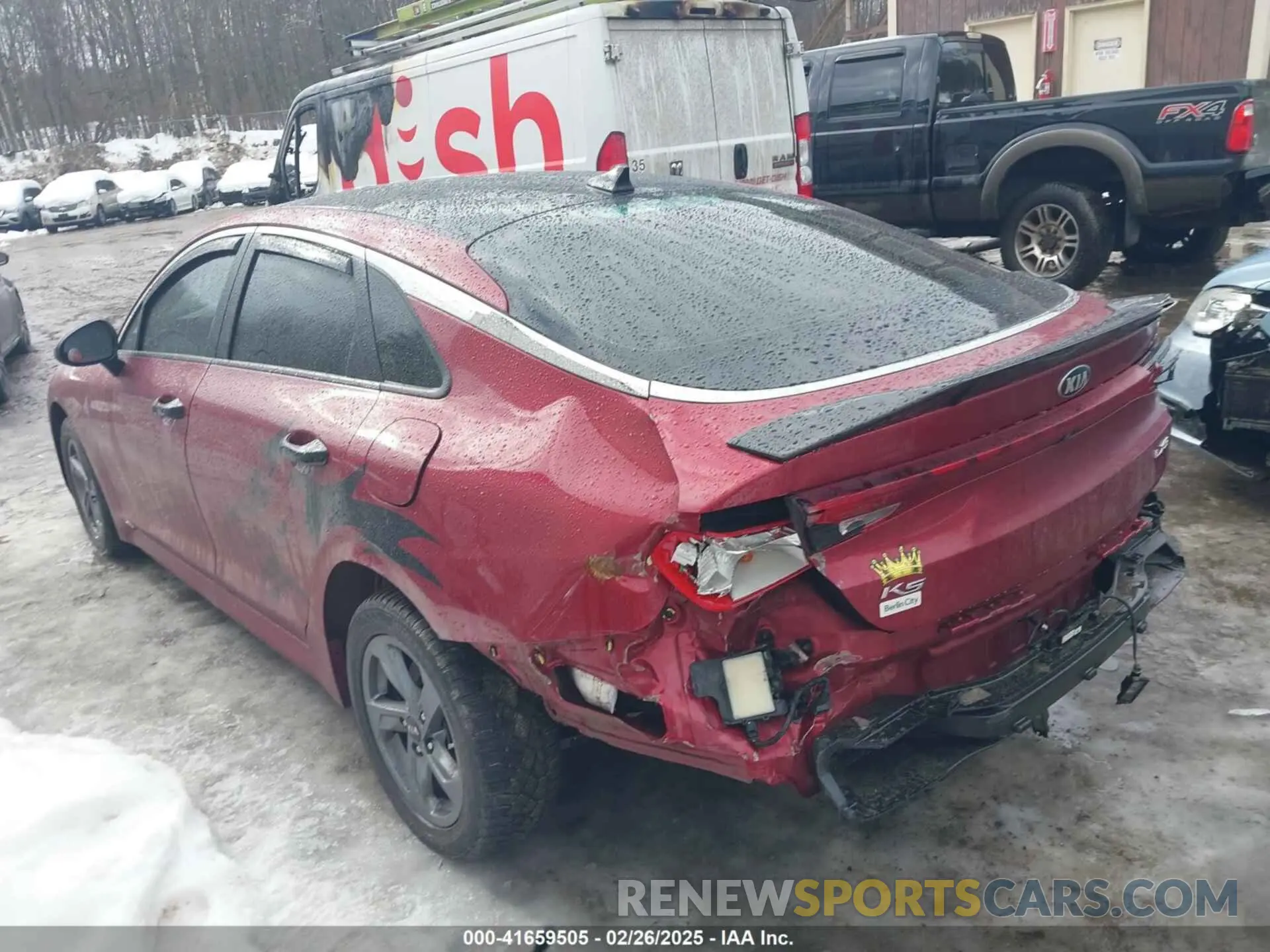 3 Photograph of a damaged car 5XXG14J2XMG071343 KIA K5 2021