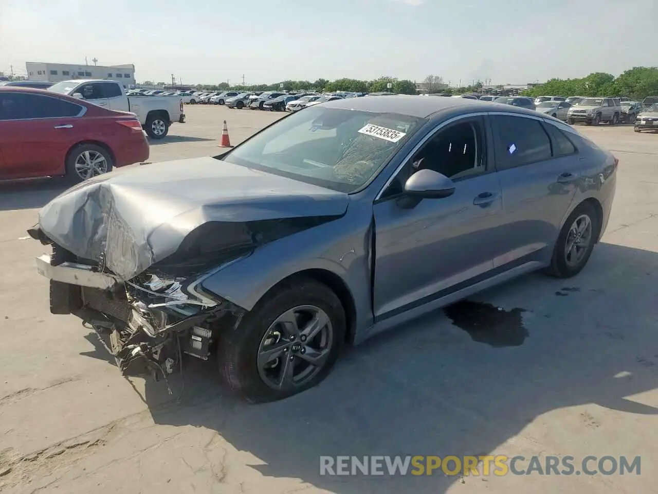 1 Photograph of a damaged car 5XXG24J21MG027650 KIA K5 2021