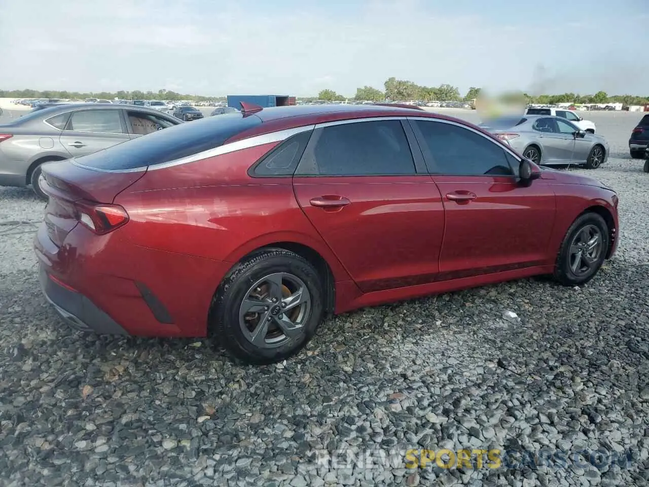 3 Photograph of a damaged car 5XXG24J22MG001347 KIA K5 2021