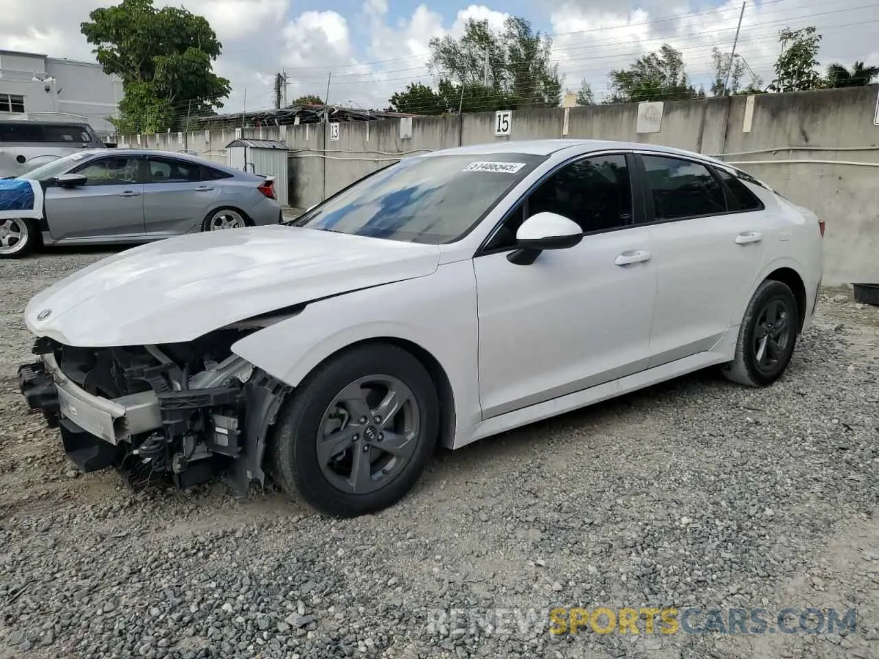1 Photograph of a damaged car 5XXG24J22MG031769 KIA K5 2021