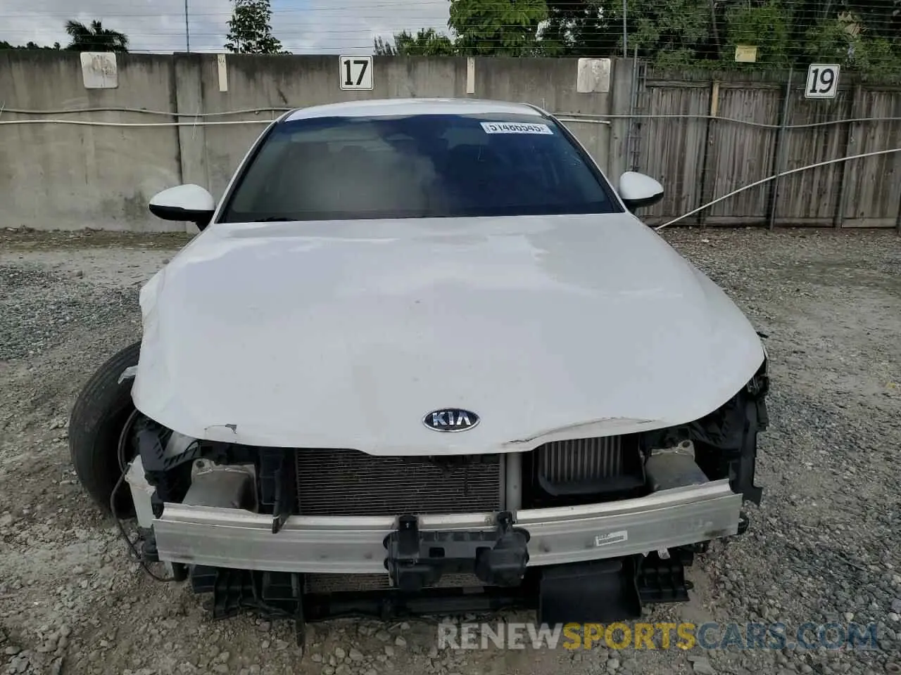 5 Photograph of a damaged car 5XXG24J22MG031769 KIA K5 2021