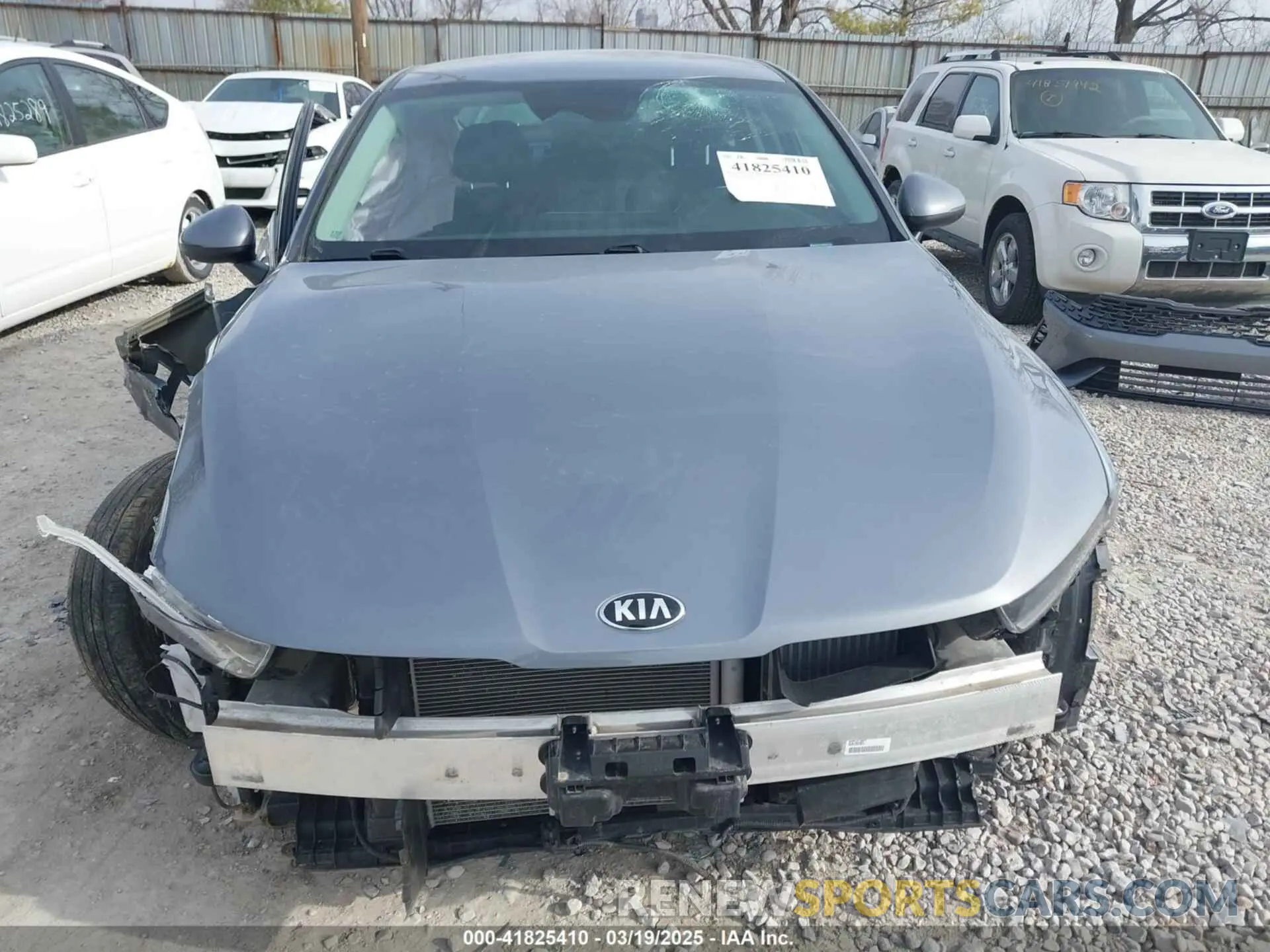 12 Photograph of a damaged car 5XXG24J23MG030730 KIA K5 2021