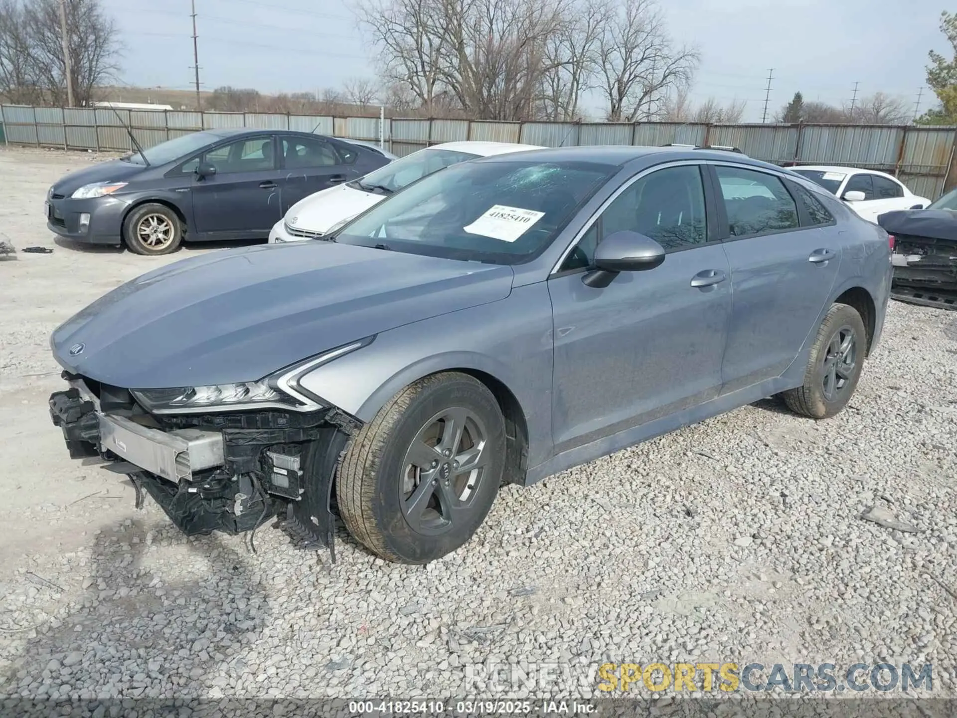 2 Photograph of a damaged car 5XXG24J23MG030730 KIA K5 2021