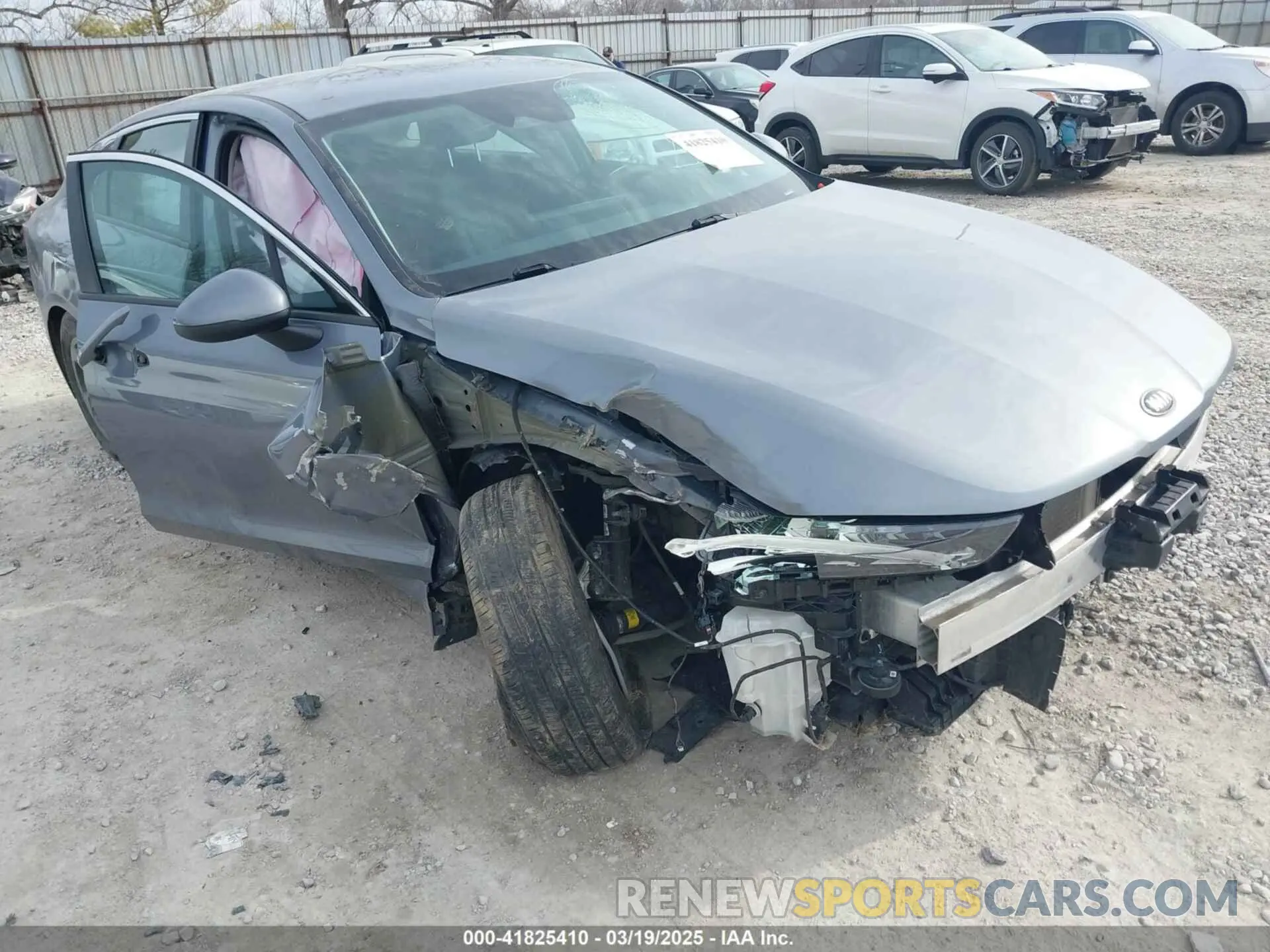 6 Photograph of a damaged car 5XXG24J23MG030730 KIA K5 2021