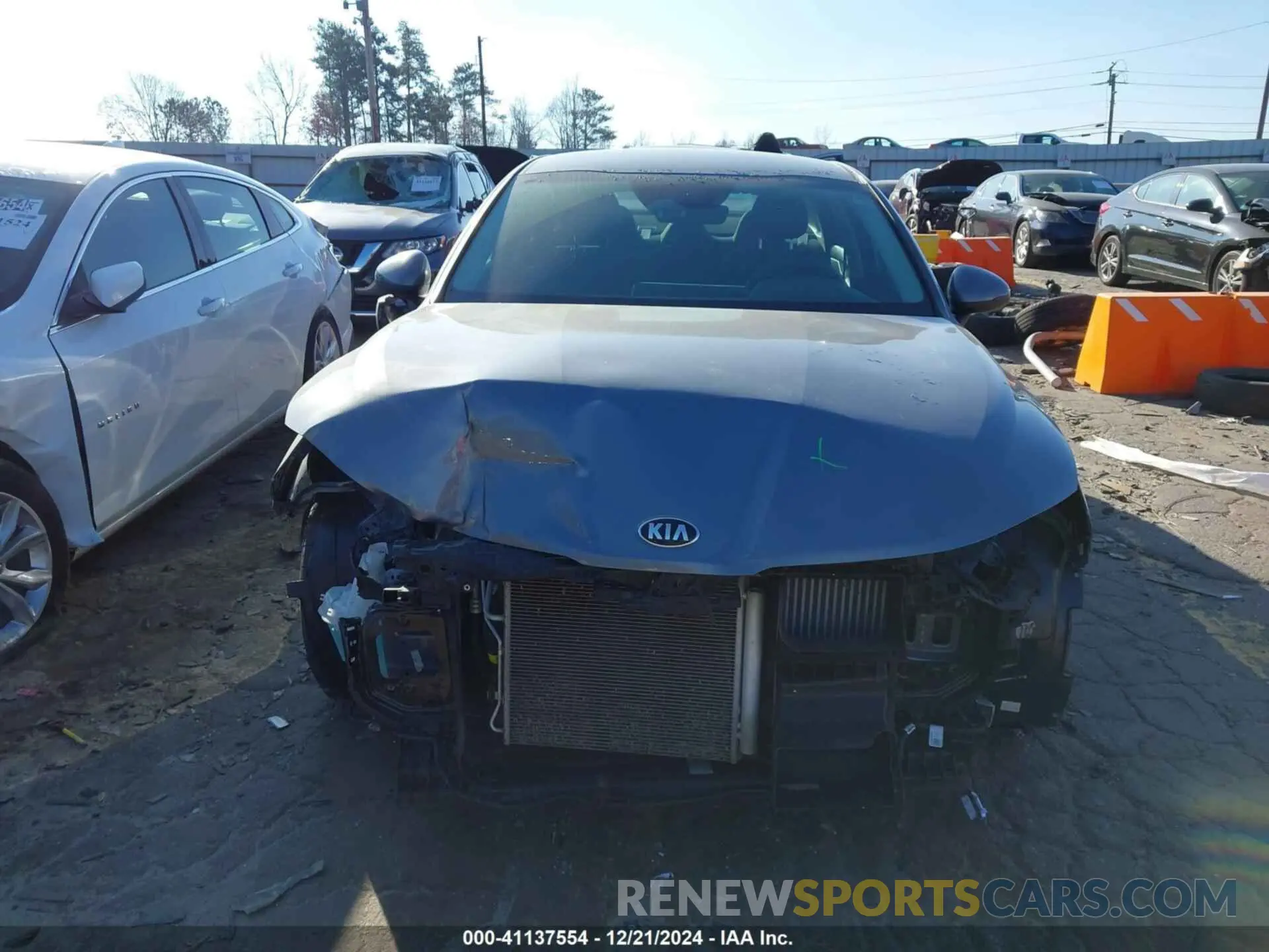 13 Photograph of a damaged car 5XXG24J26MG081736 KIA K5 2021