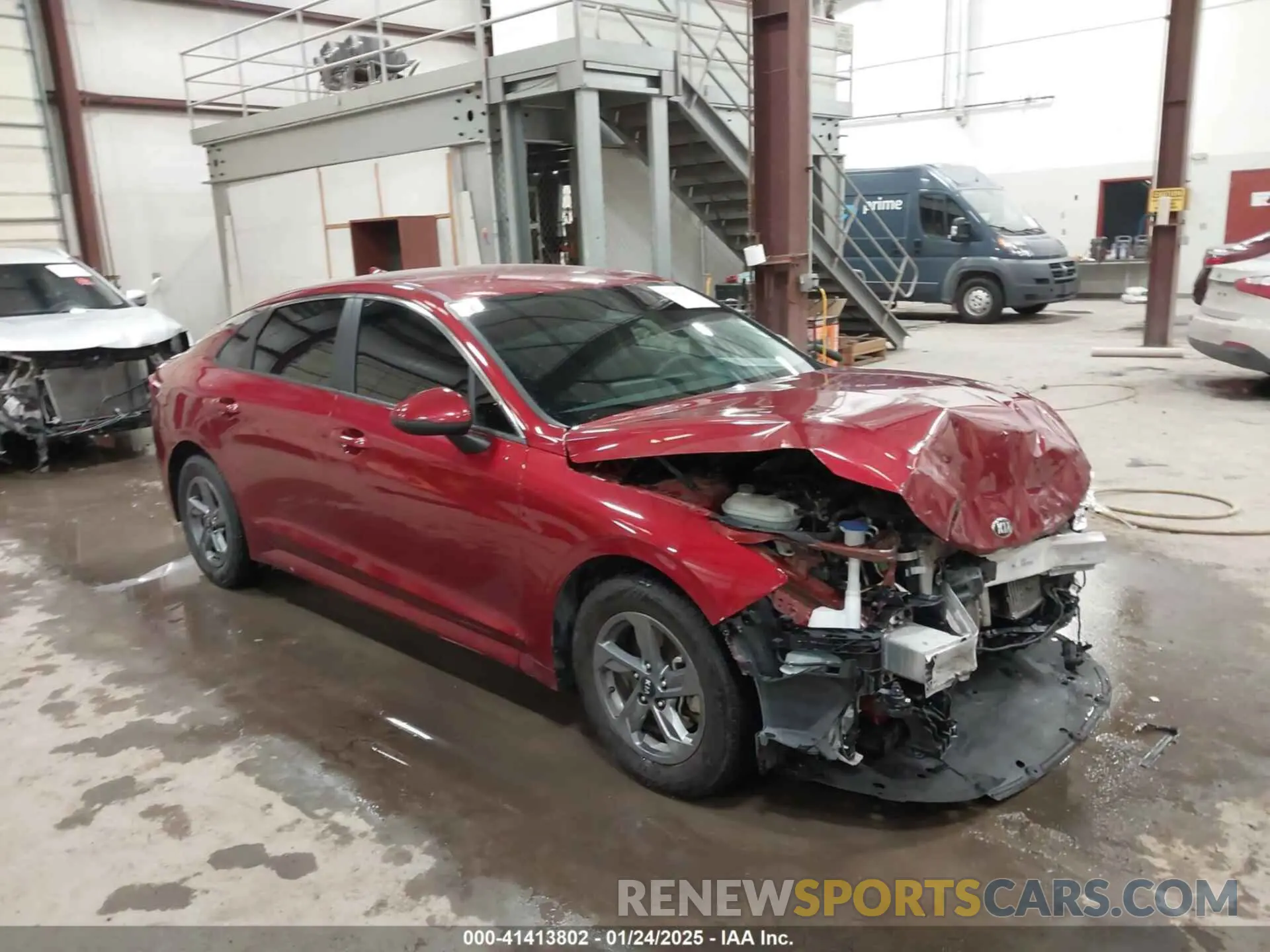 1 Photograph of a damaged car 5XXG24J29MG006240 KIA K5 2021