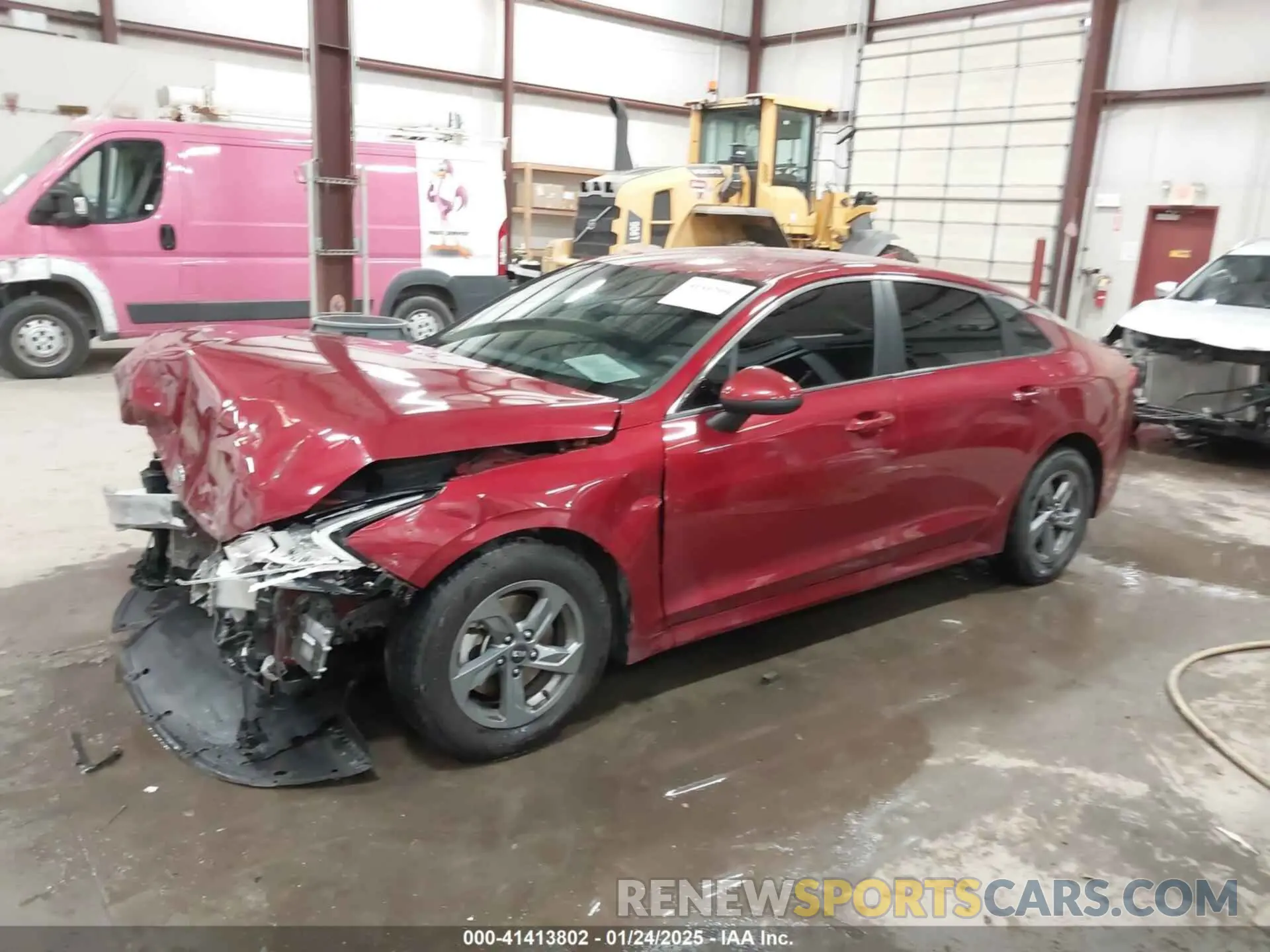 2 Photograph of a damaged car 5XXG24J29MG006240 KIA K5 2021